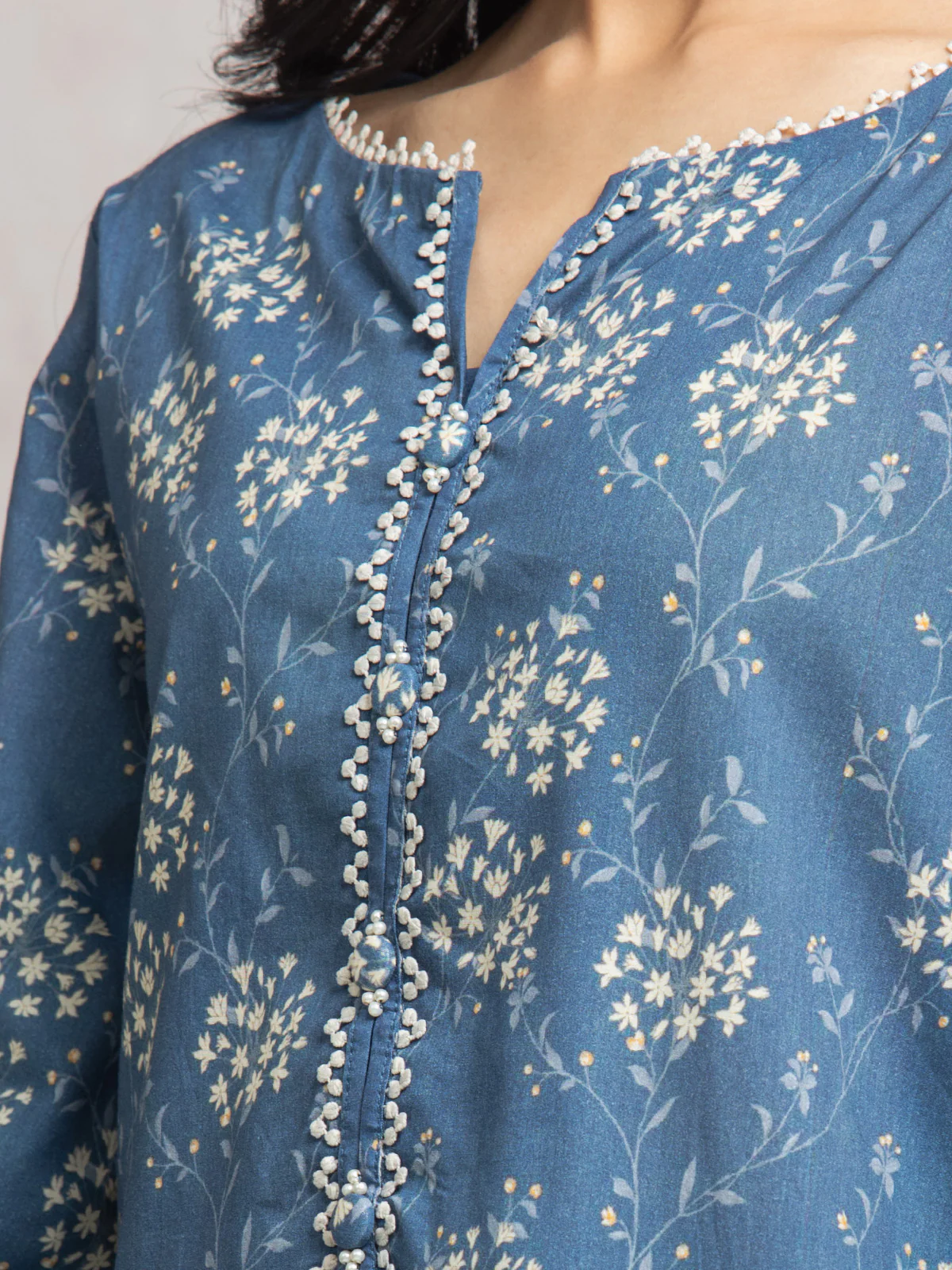 Unstitched Printed Cambric Suit - EWU24A2-29638-3P - Image 3