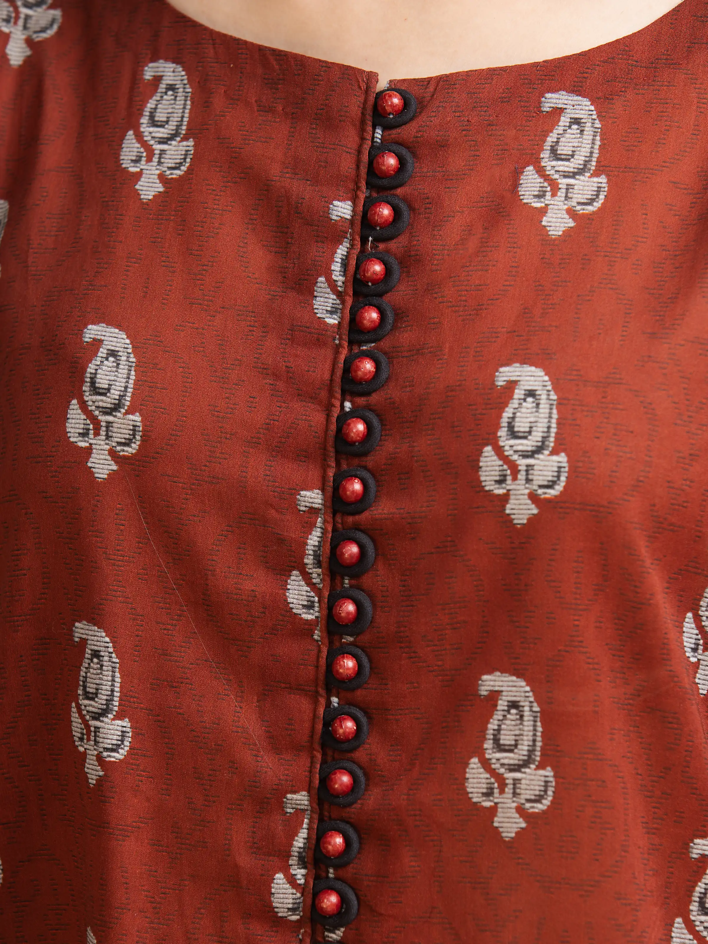 Unstitched Printed Khaddar Suit - EWU24A3-27122-3P - Image 4
