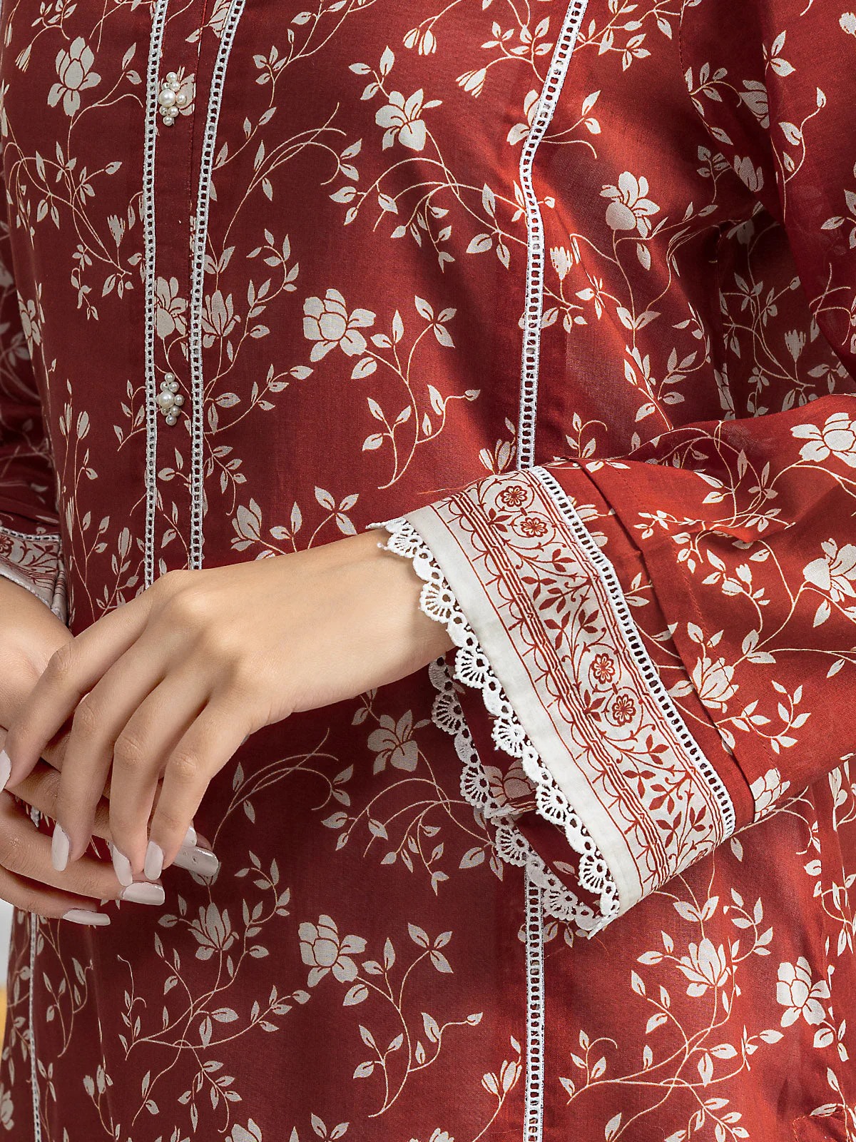 Unstitched Printed Viscose Suit - EWU24A4-28581-3P - Image 4