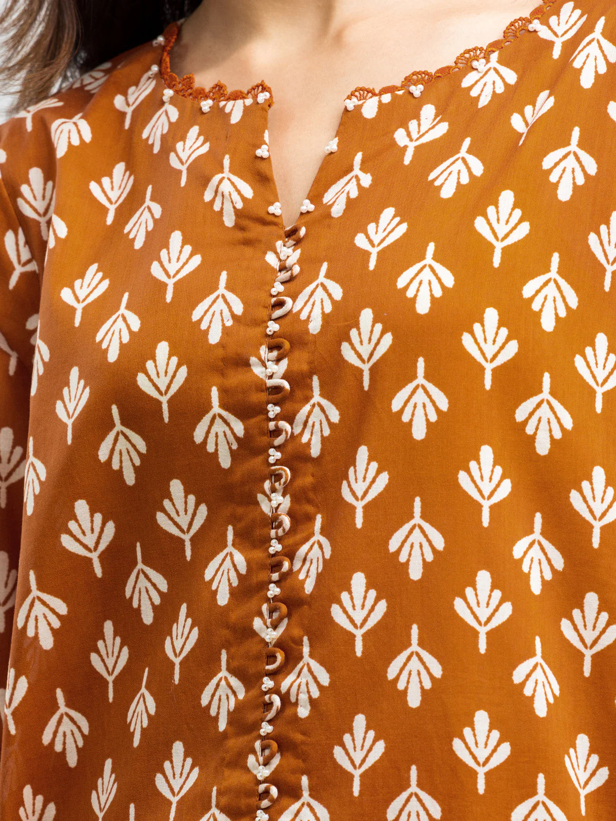 Unstitched Printed Viscose Suit - EWU24A4-29166-3P - Image 2