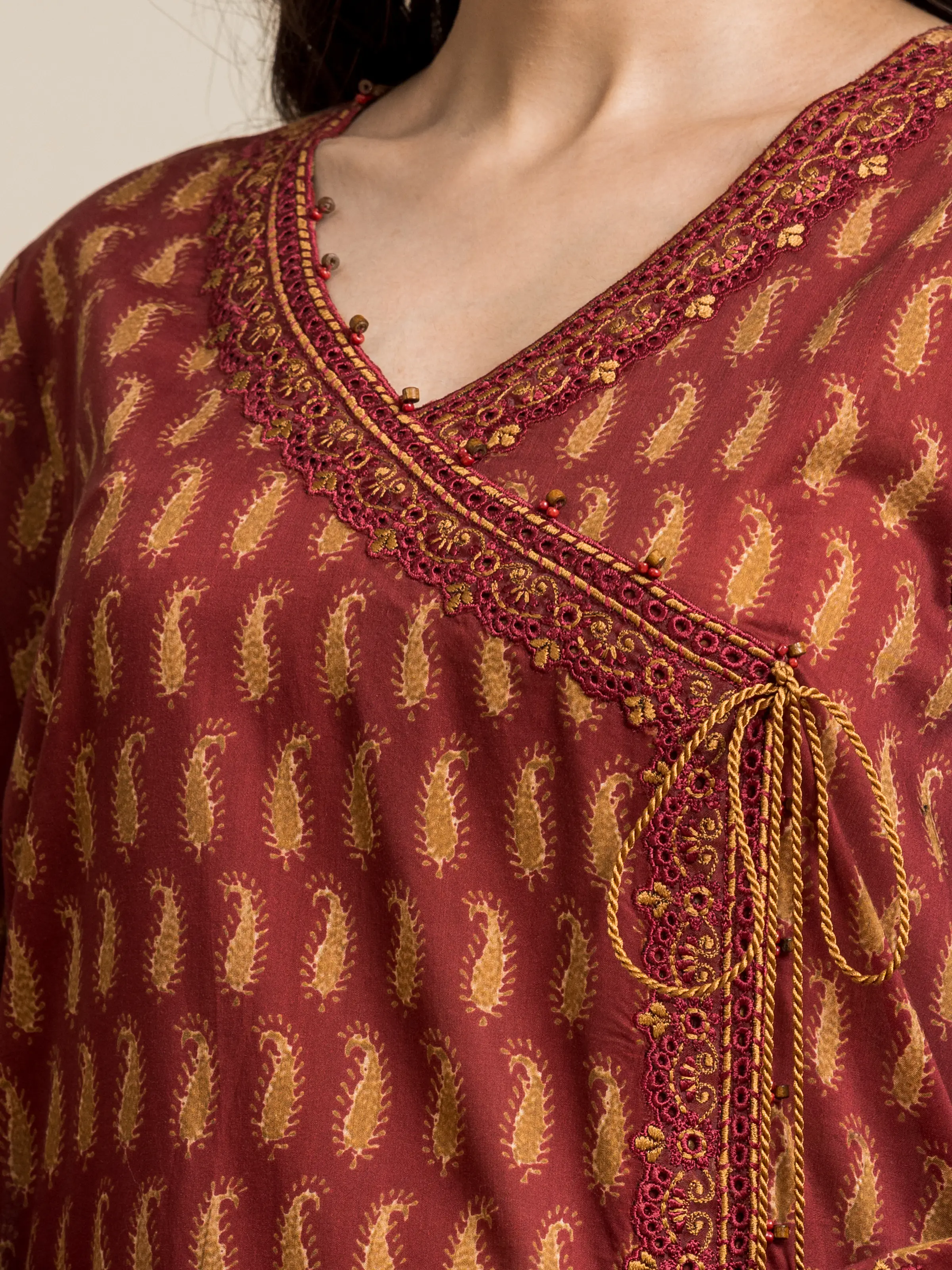 Unstitched Embroidered Lawn Shirt Dupatta - EWU24V1-30038SD - Image 3