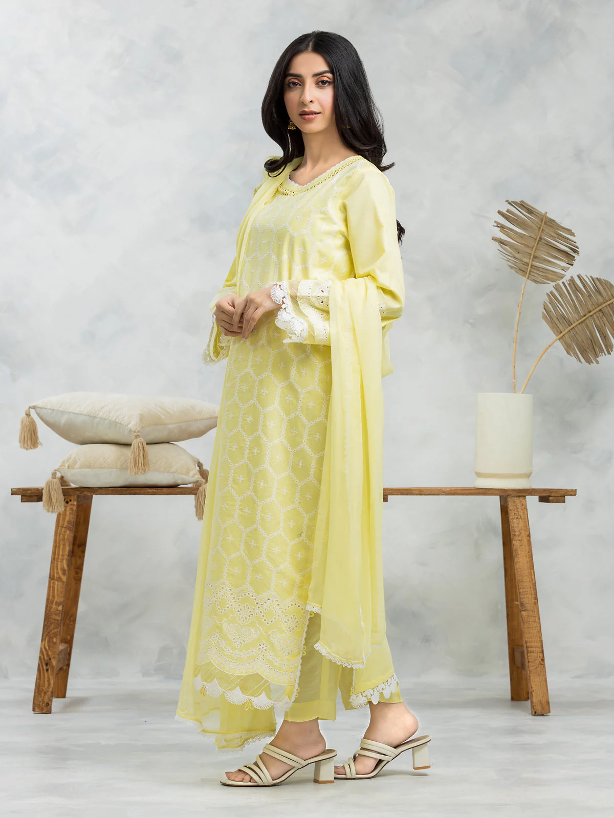 Unstitched Embroidered Cambric Suit - EWU24V2-28621-3P - Image 4