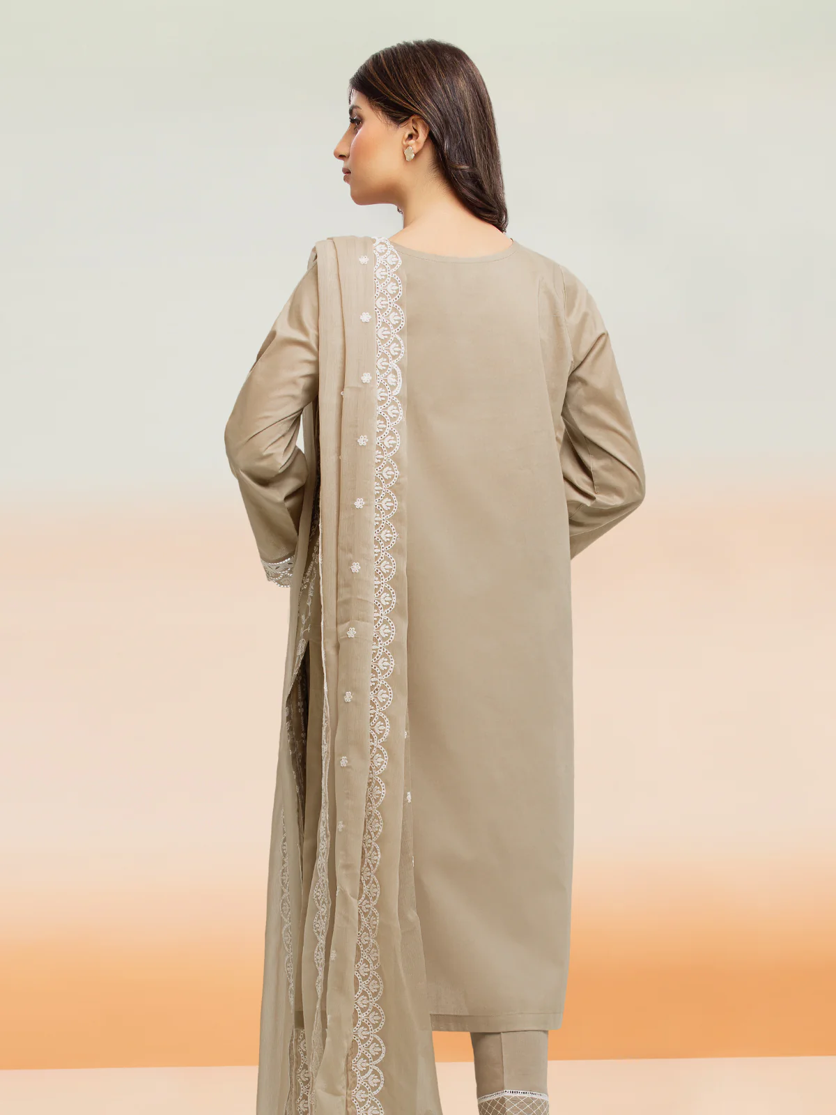 Unstitched Embroidered Cambric Suit - EWU24V2-28642-3P - Image 7