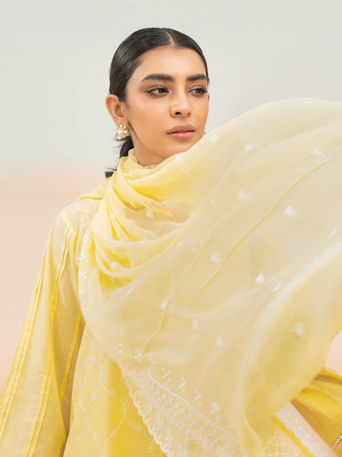 Unstitched Embroidered Cambric Suit - EWU24V2-28644-3P - Image 2