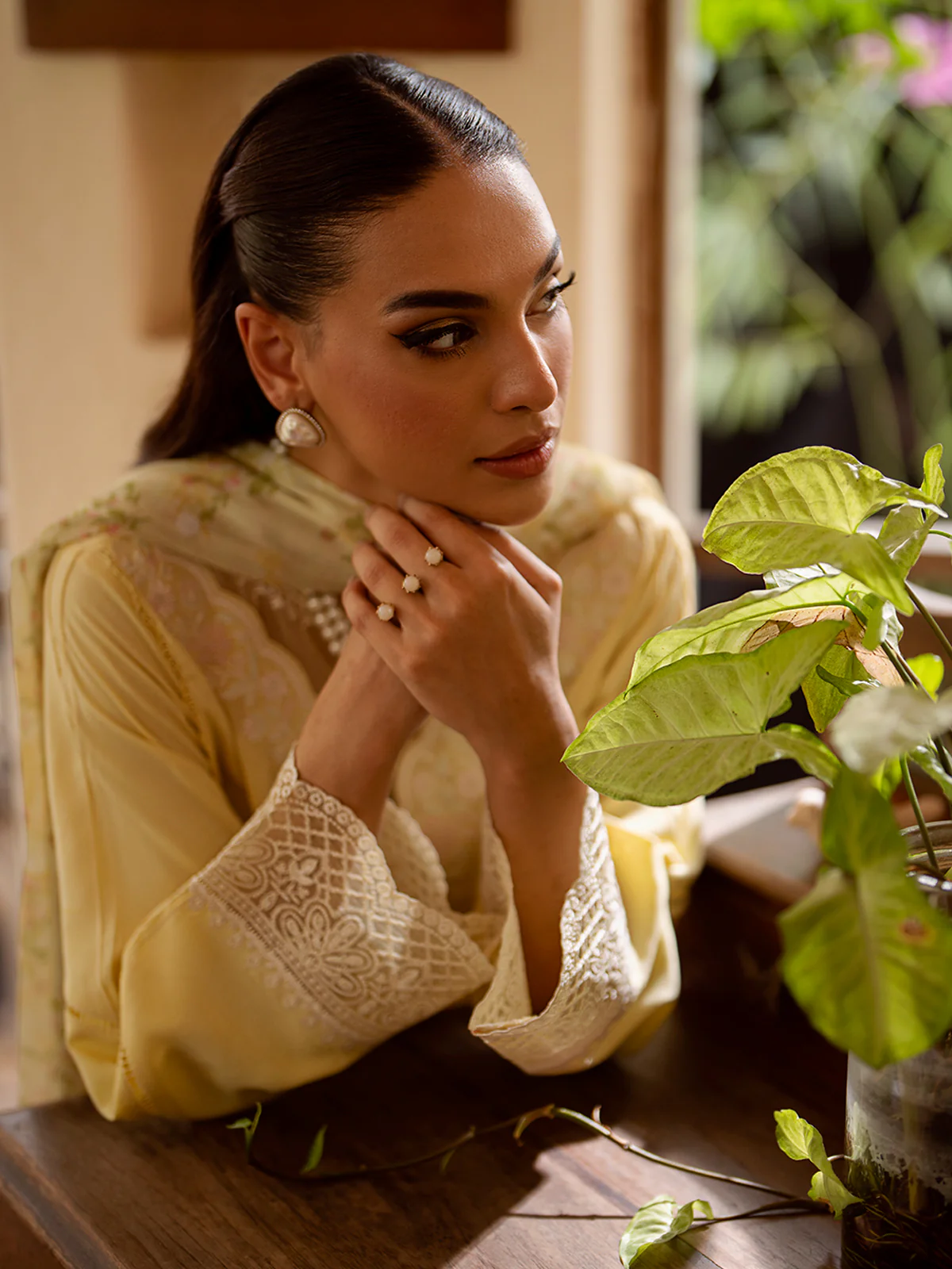 Unstitched Embroidered Cambric Suit - EWU24V2-30055-3P - Image 6