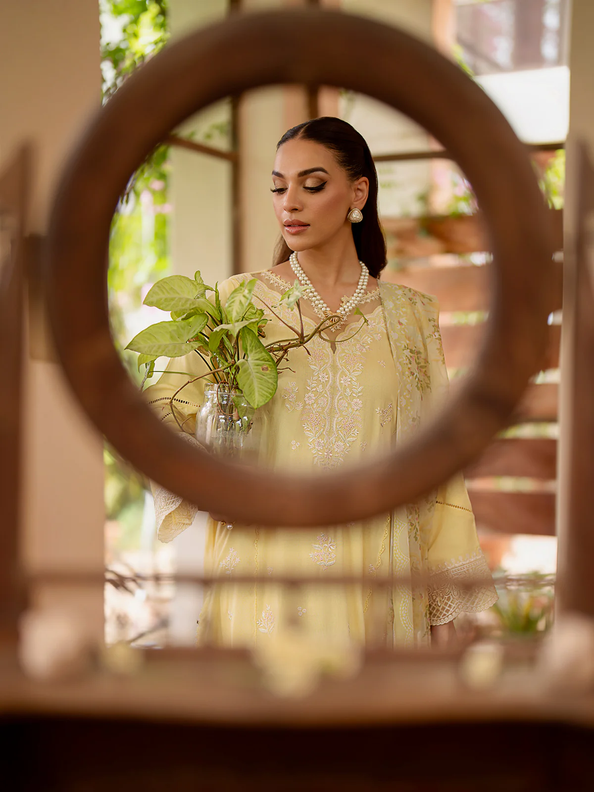Unstitched Embroidered Cambric Suit - EWU24V2-30055-3P - Image 7