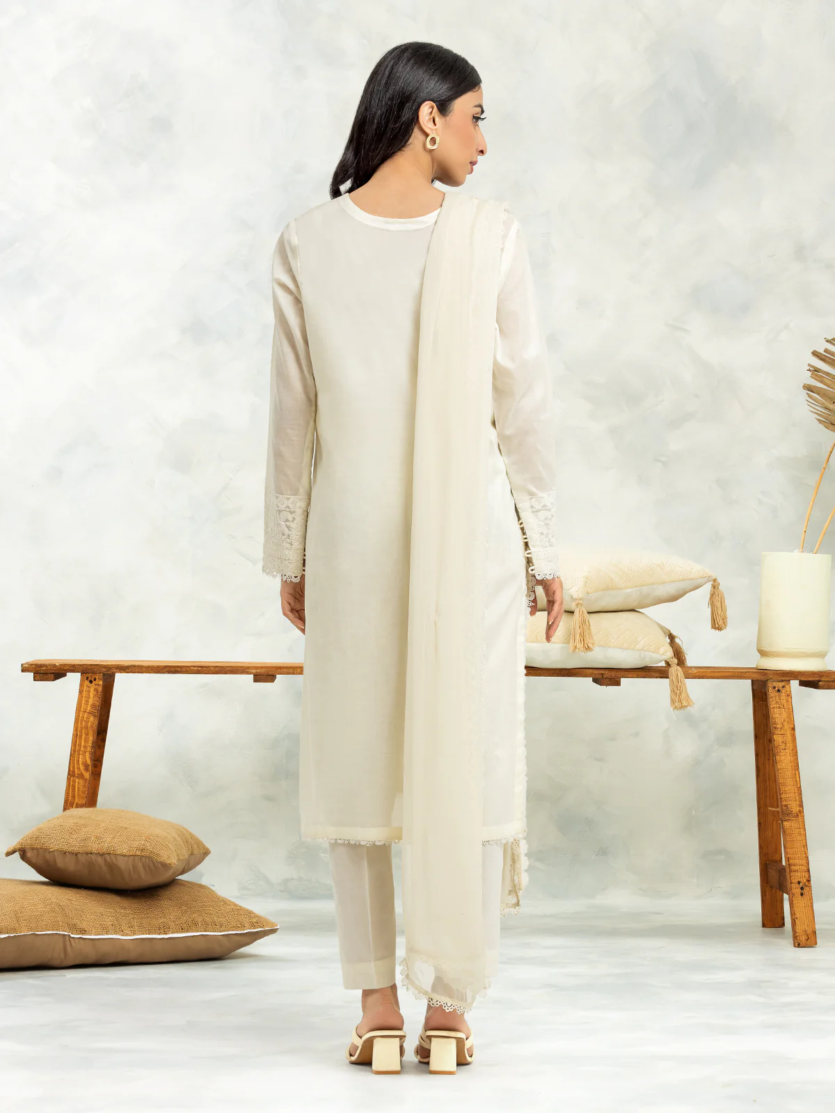 Unstitched Embroidered Cambric Suit - EWU24V2-30148-3P - Image 4