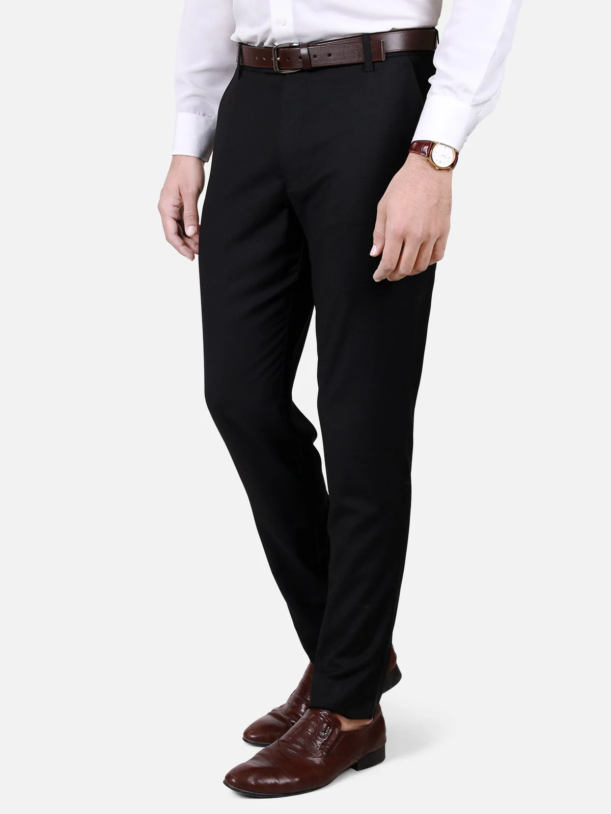 Men's Black Pant - 15142-S Men's Pant - Image 2