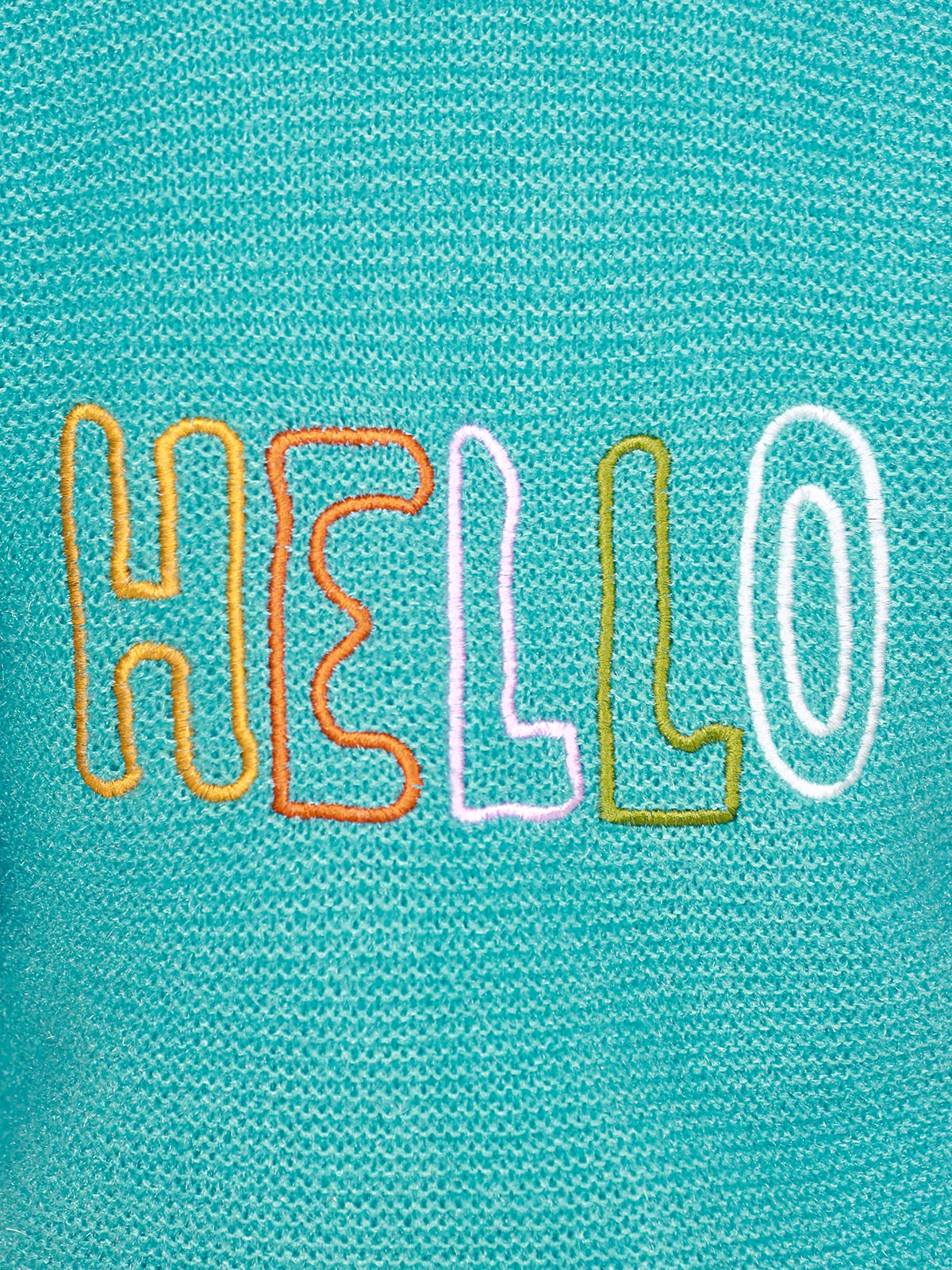Girl's Aqua Sweater - EGTSWT22-006 - Image 4