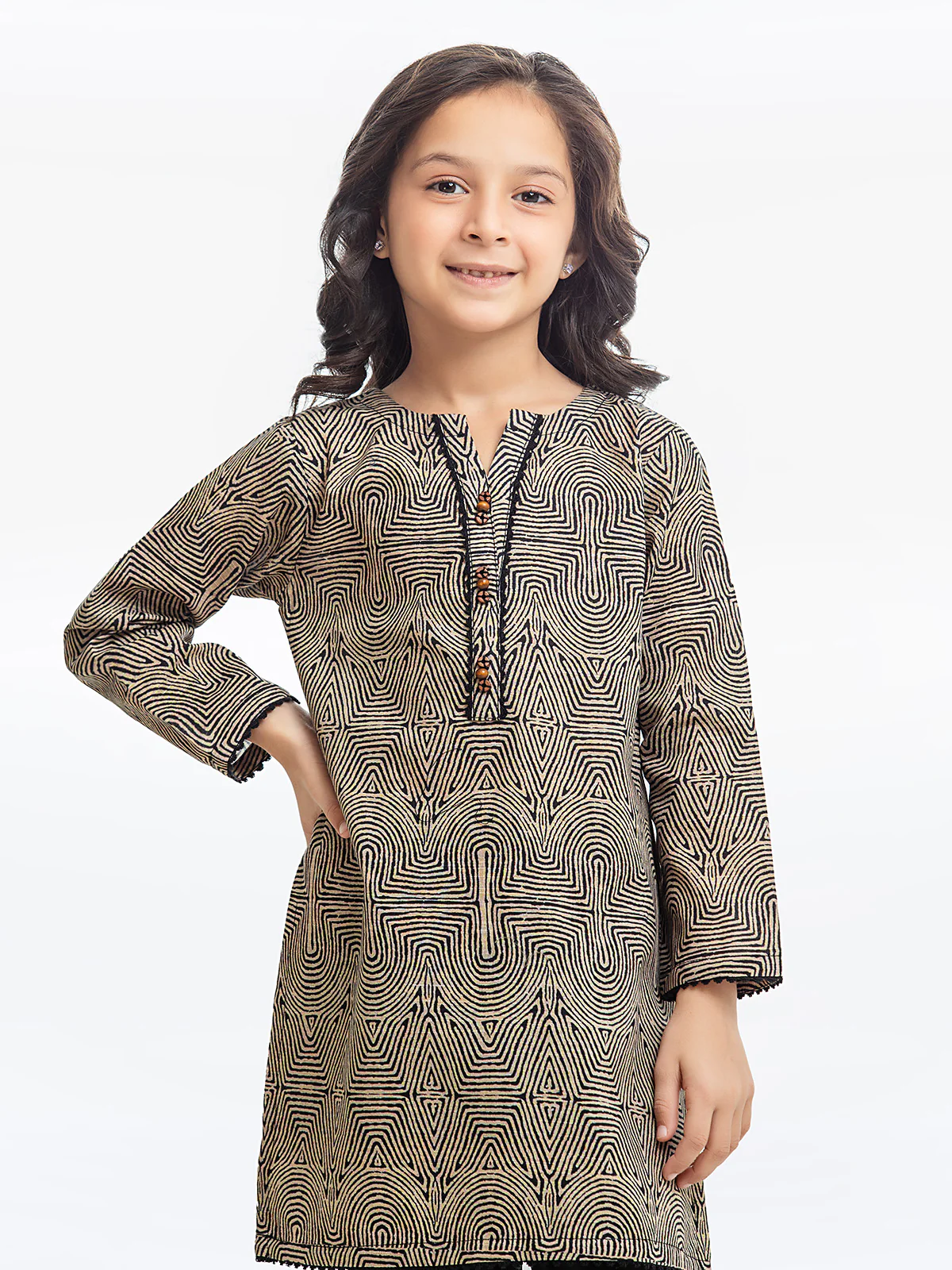 Girls Beige Pret - EGTKP23-70677S - Image 2