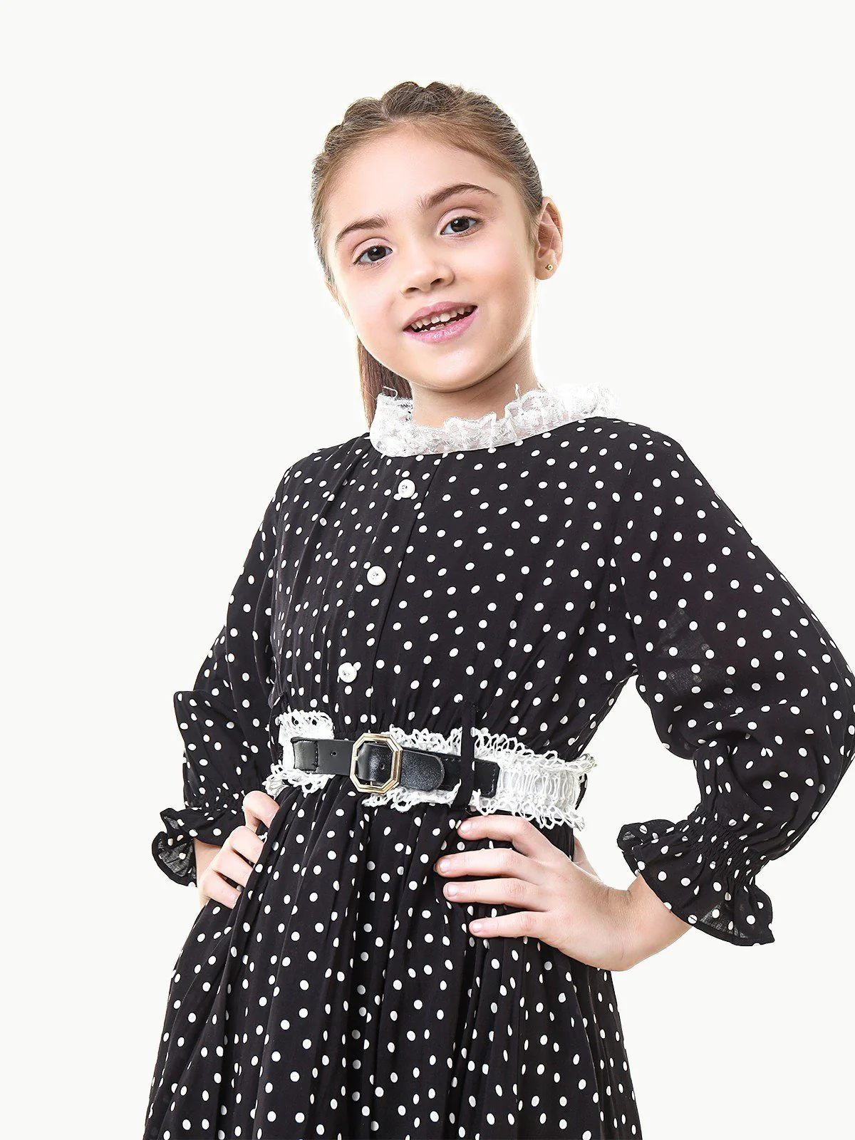 Girl's Black Frock - EGTFW23W-200001 - Image 2