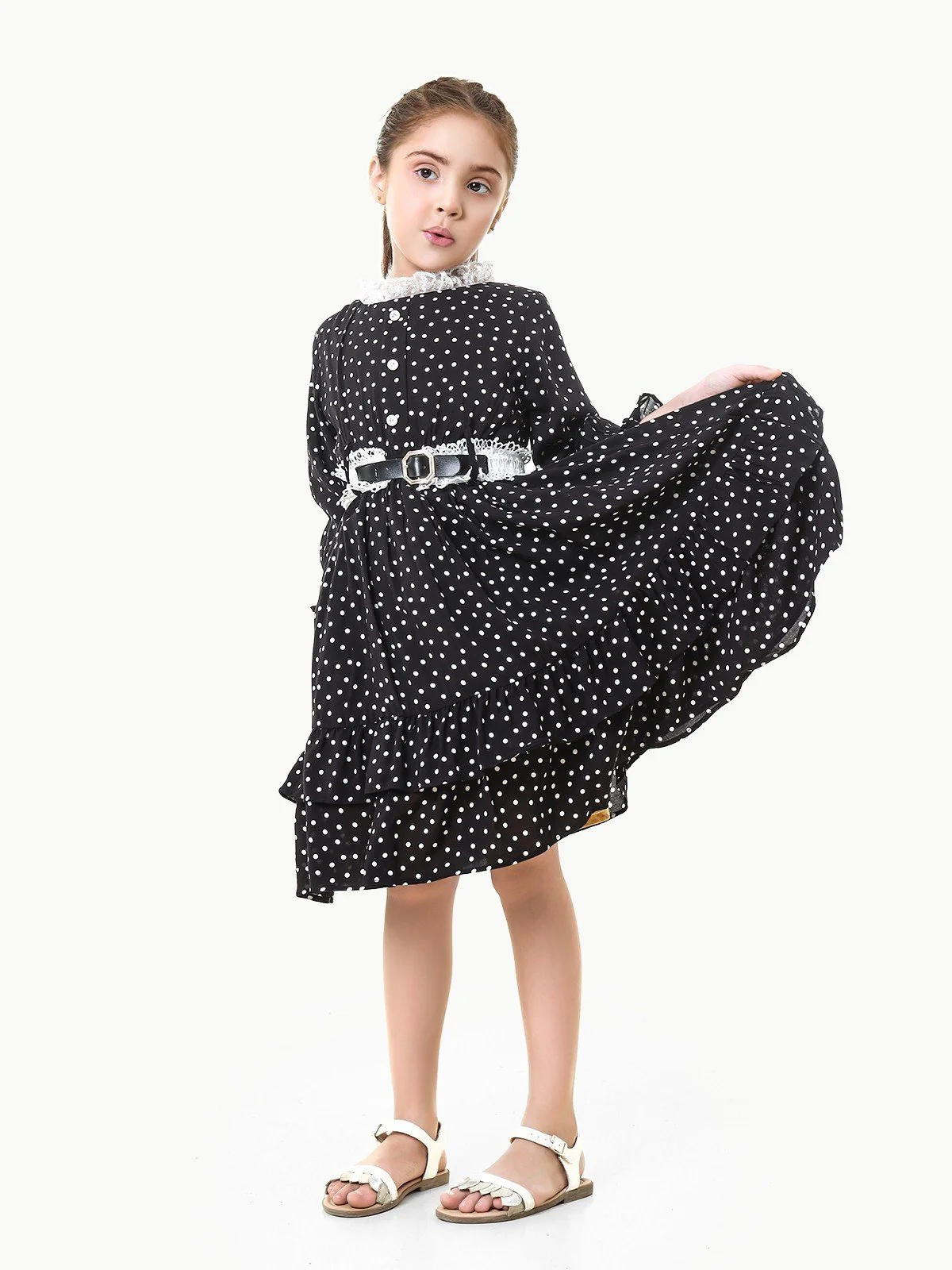 Girl's Black Frock - EGTFW23W-200001 - Image 4
