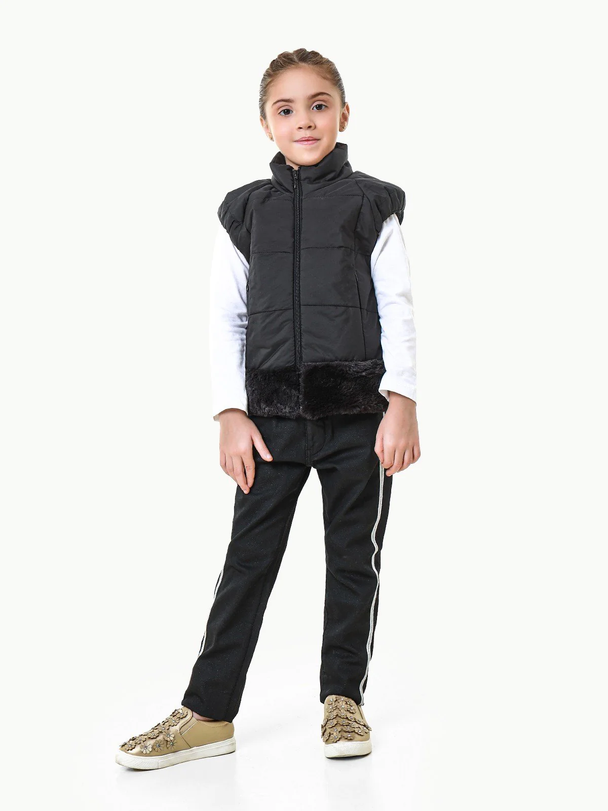 Girl's Black Jacket - EGTJP22-001 - Image 2