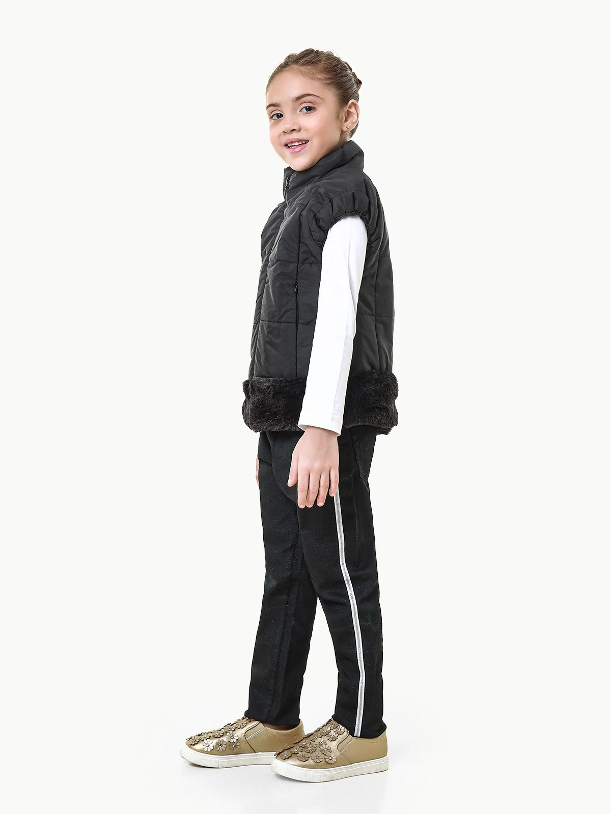 Girl's Black Jacket - EGTJP22-001 - Image 4