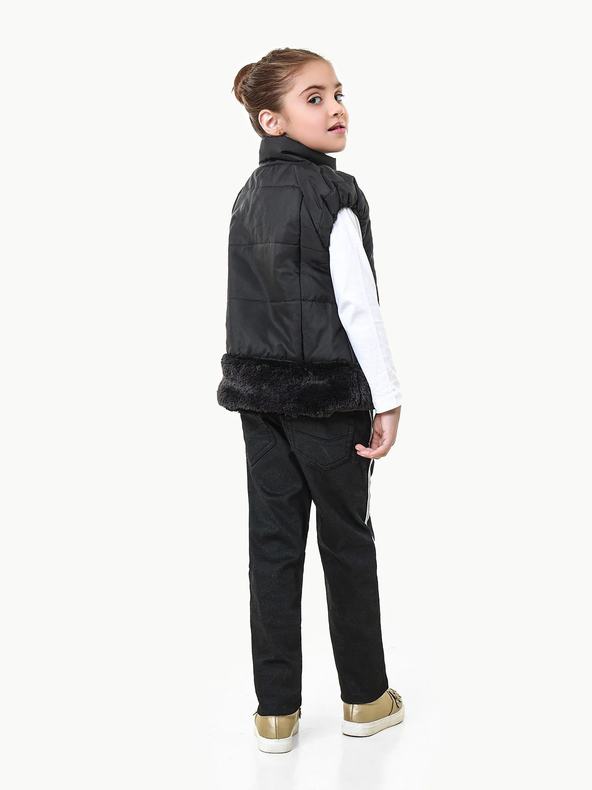 Girl's Black Jacket - EGTJP22-001 - Image 6