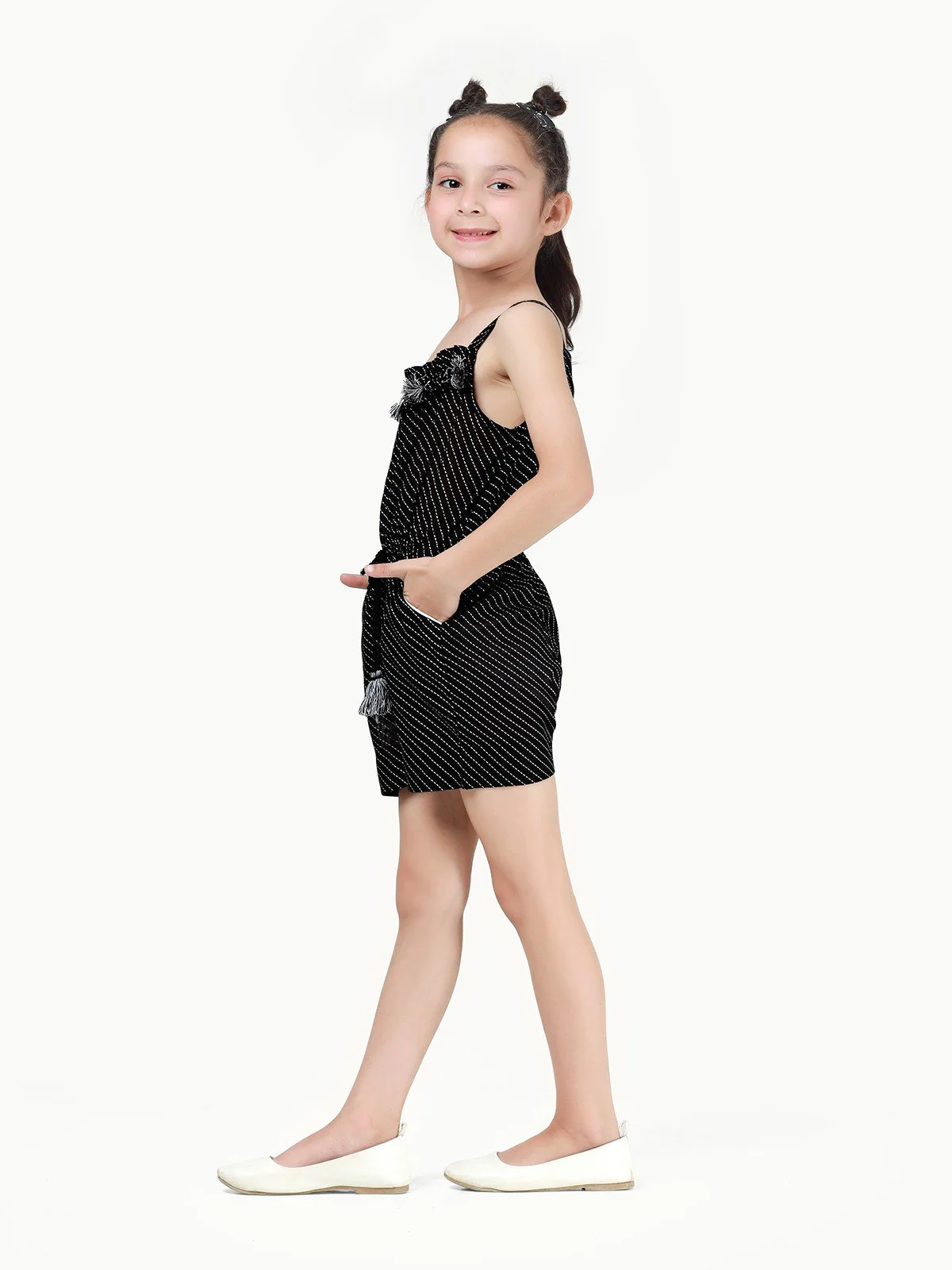 Girl's Black Jumpsuit - EGTJSW22-018 - Image 3