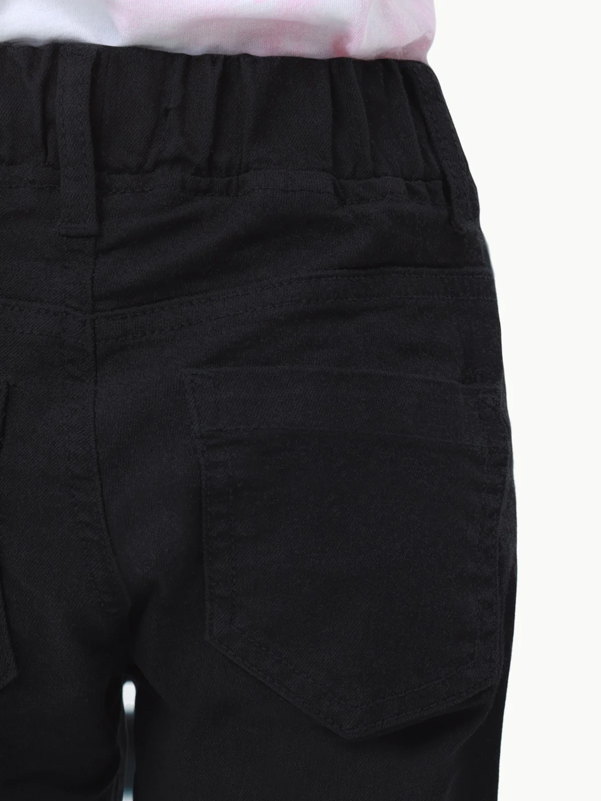 Girl's Black Pant - EGBPD23-009 - Image 3