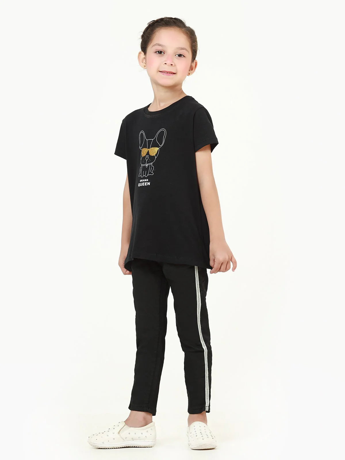 Girl's Black Top - EGTK22-002 - Image 2