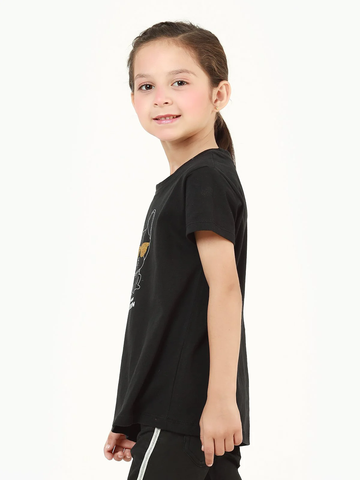 Girl's Black Top - EGTK22-002 - Image 3