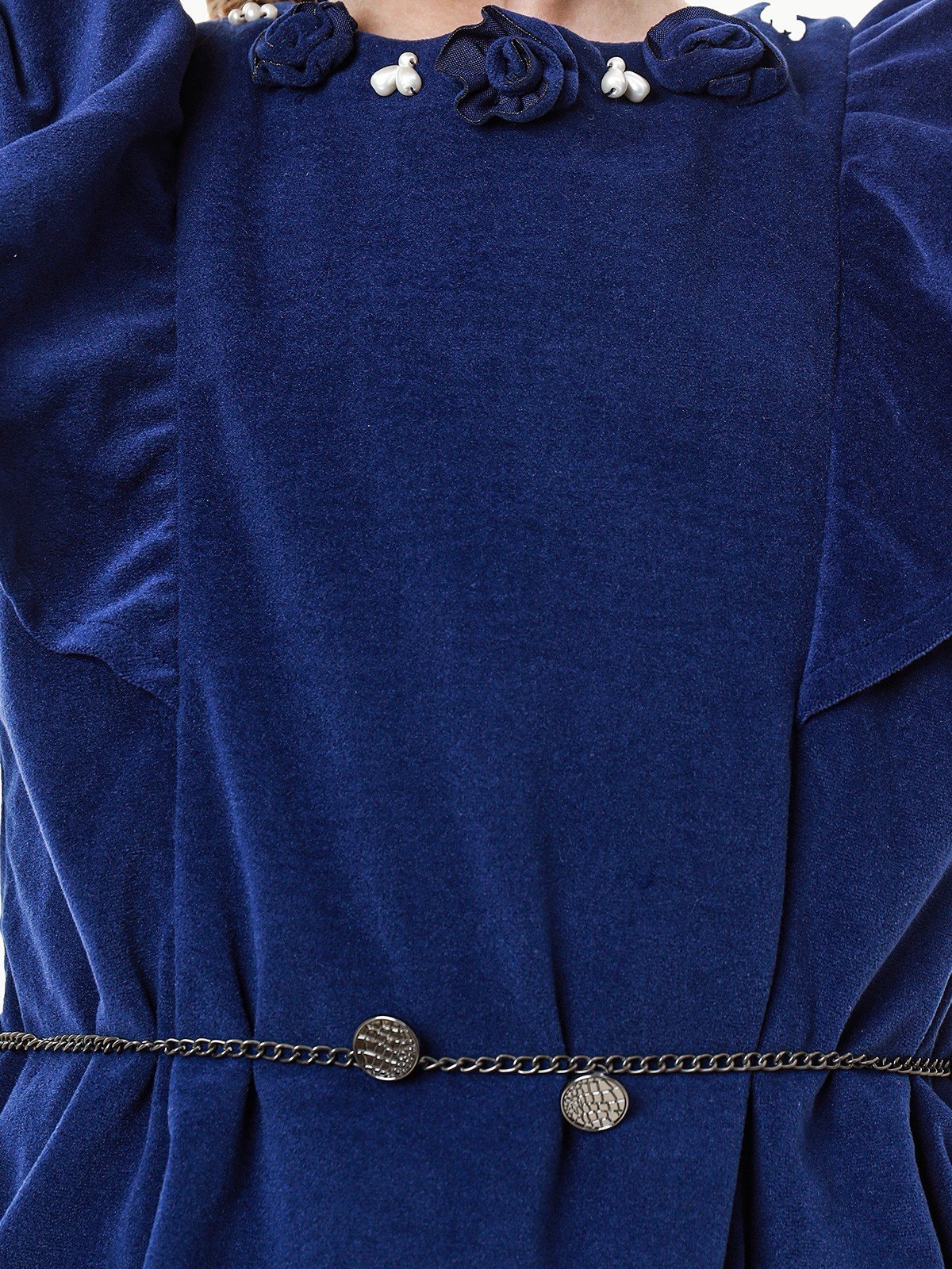 Girl's Blue Frock - EGTFW22W-200026 - Image 5