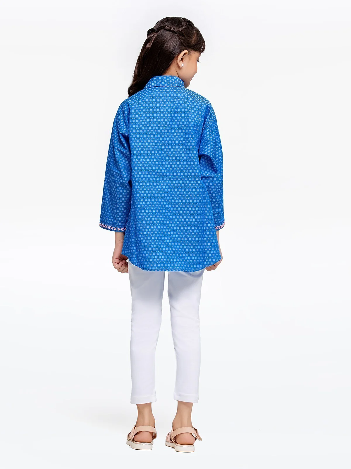 Girl's Blue Fusion Top - EGTFT23-100021 - Image 5