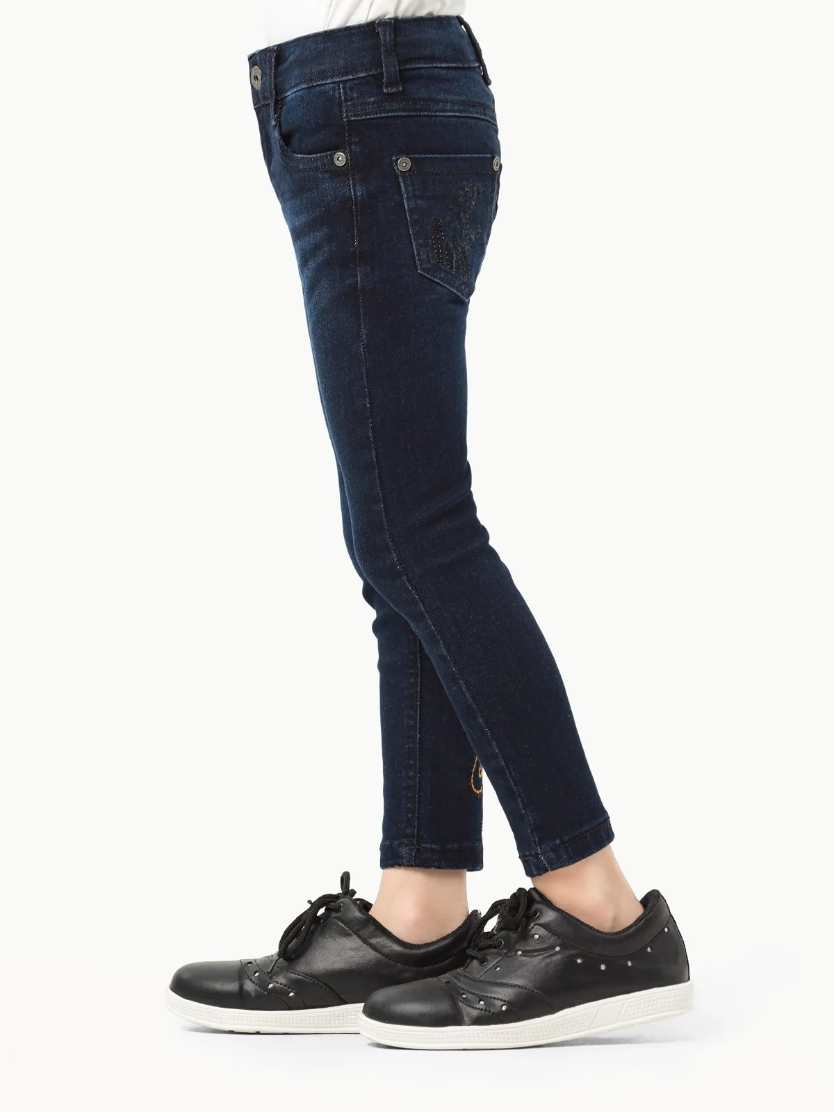 Girl's Blue Pant - EGBPD23-007 - Image 2