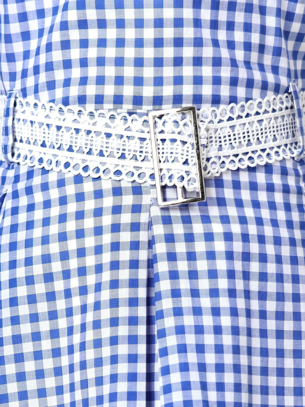 Girl's Blue & White Frock - EGTF23S-200040 - Image 3