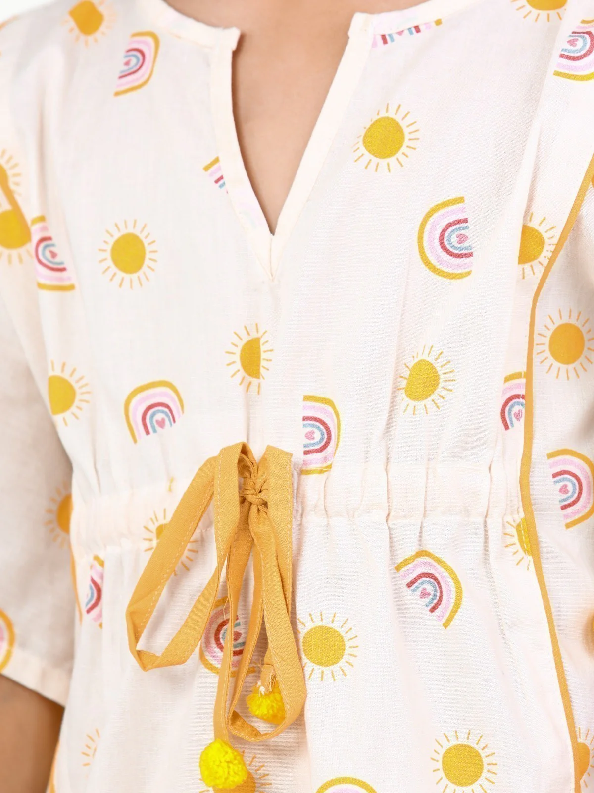 Girl's Cream Top - EGTW22-011 - Image 5