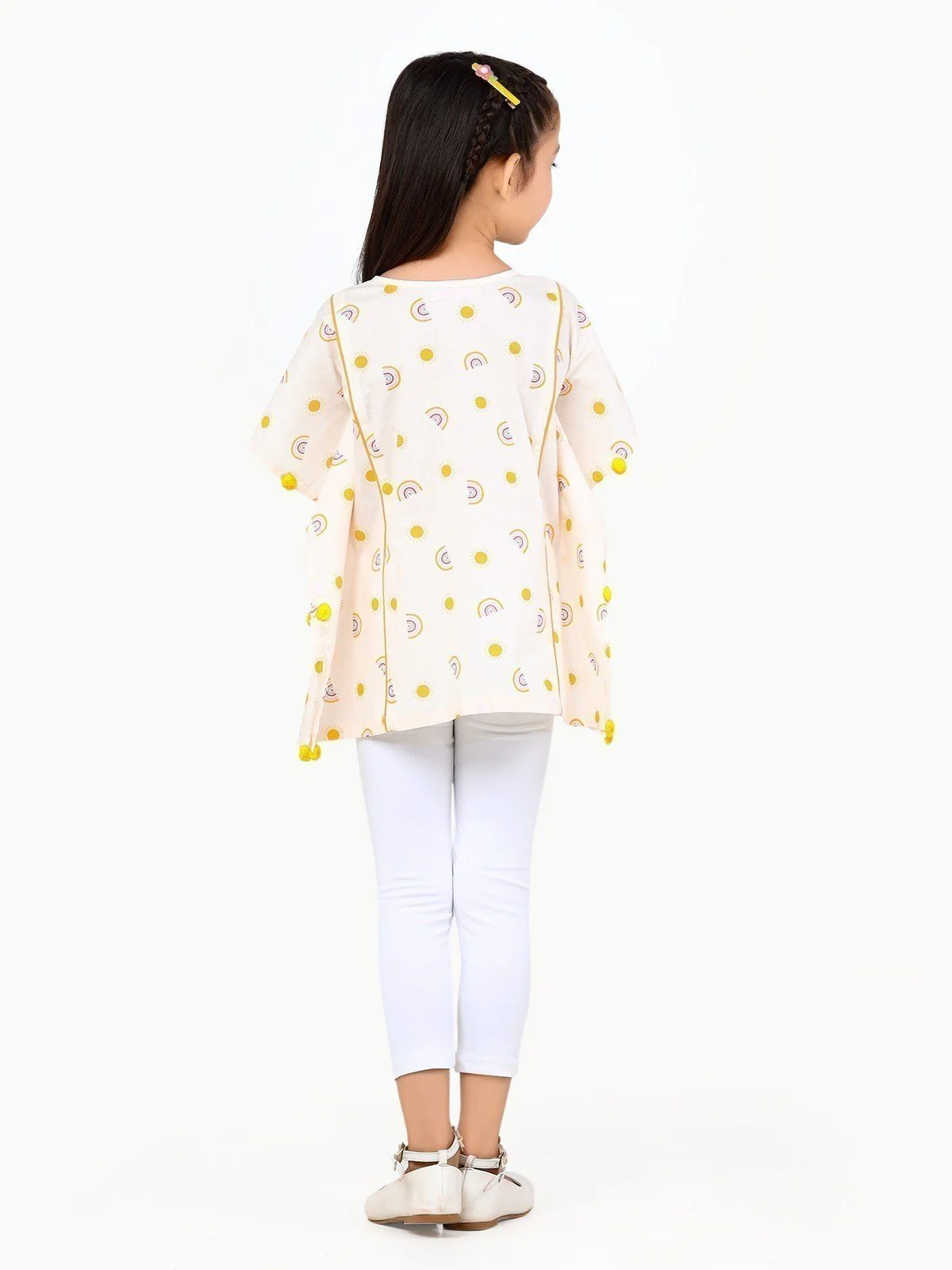 Girl's Cream Top - EGTW22-011 - Image 6