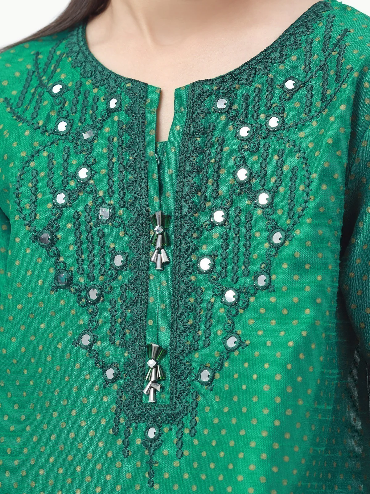 Girl's Dark Green Pret - EGTP22-22201 - Image 2