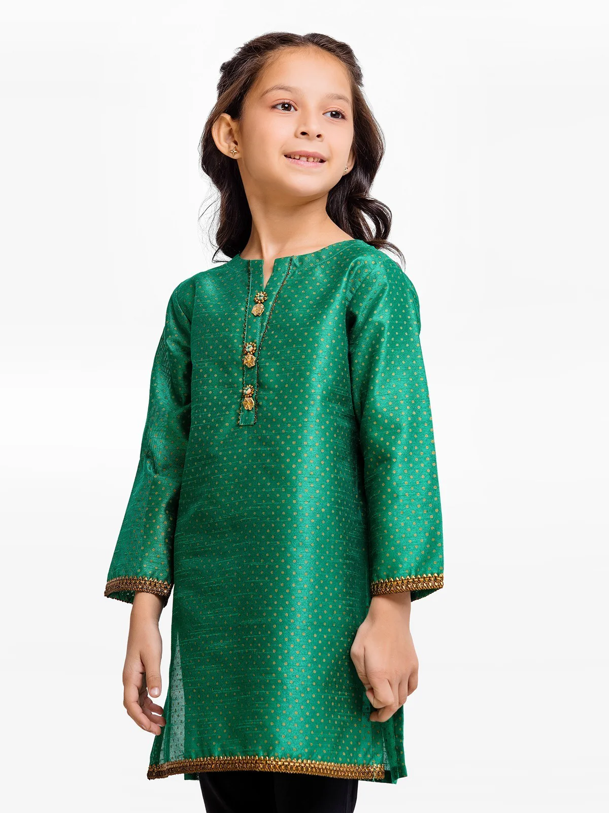 Girl's Dark Green Pret - EGTKP23-70683S - Image 2