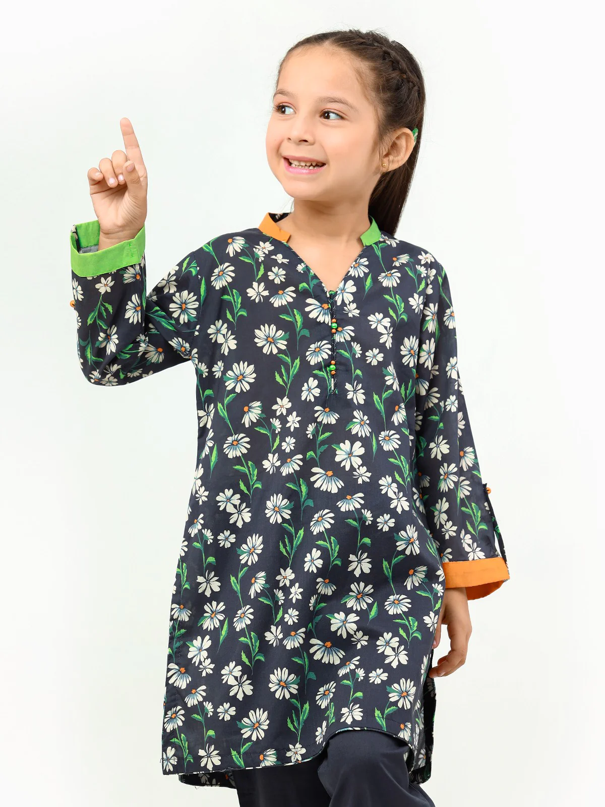 Girl's Dark Navy Pret - EGTKP22-70299 (2-Pcs) - Image 2