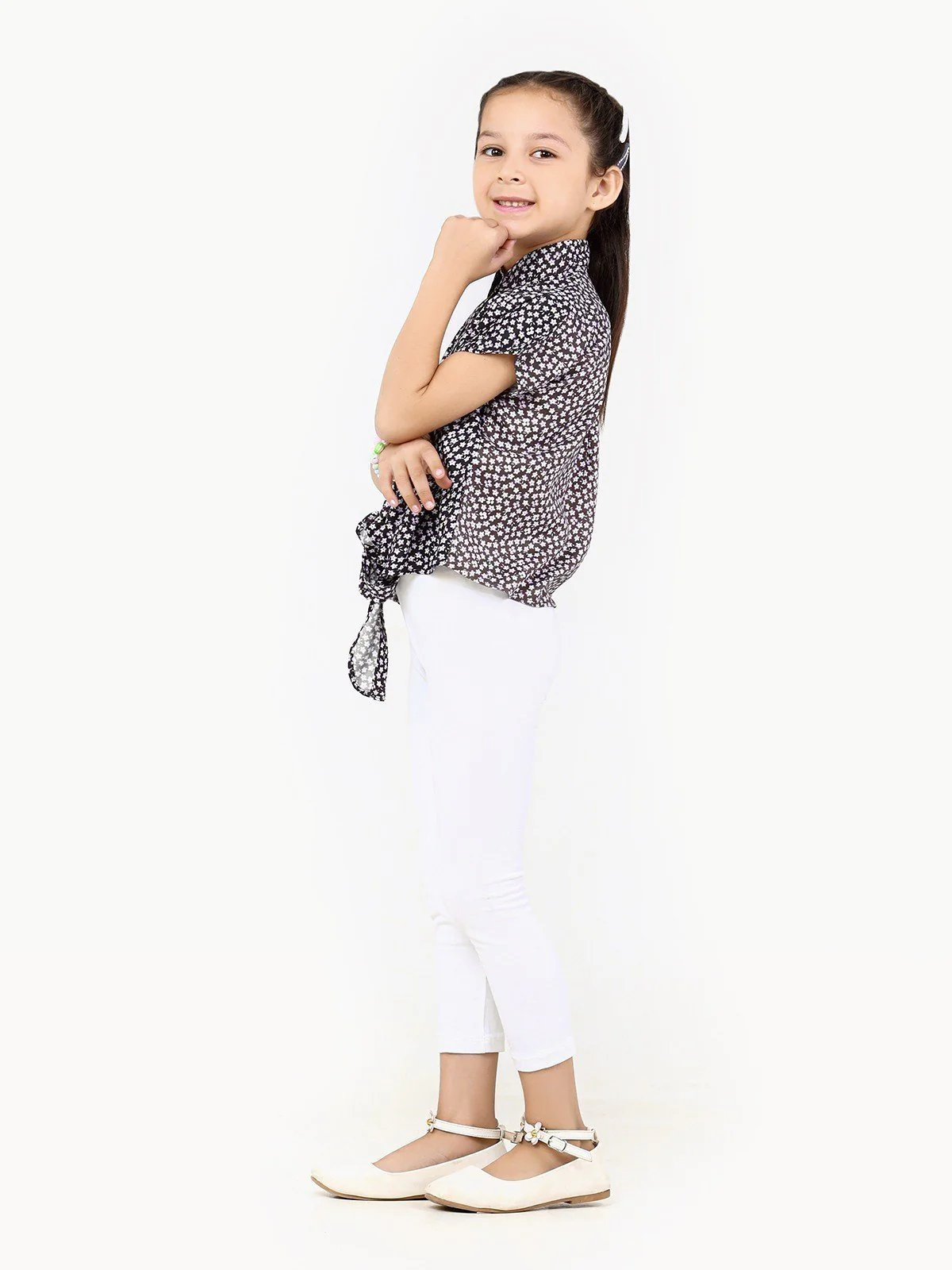 Girl's Dark Plum Top - EGTW22-030 - Image 5