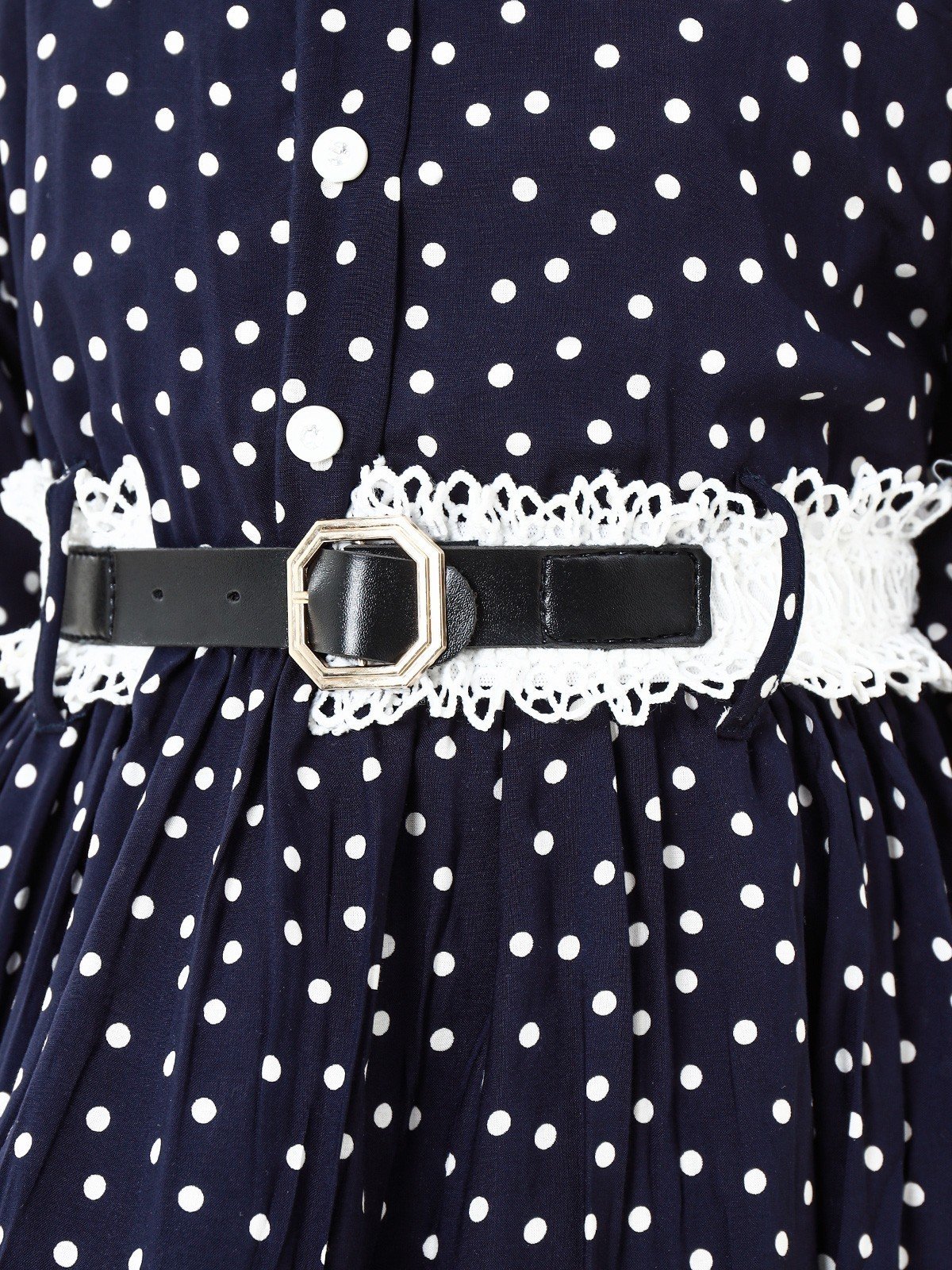 Girl's Deep Blue Frock - EGTFW23W-200034 - Image 5