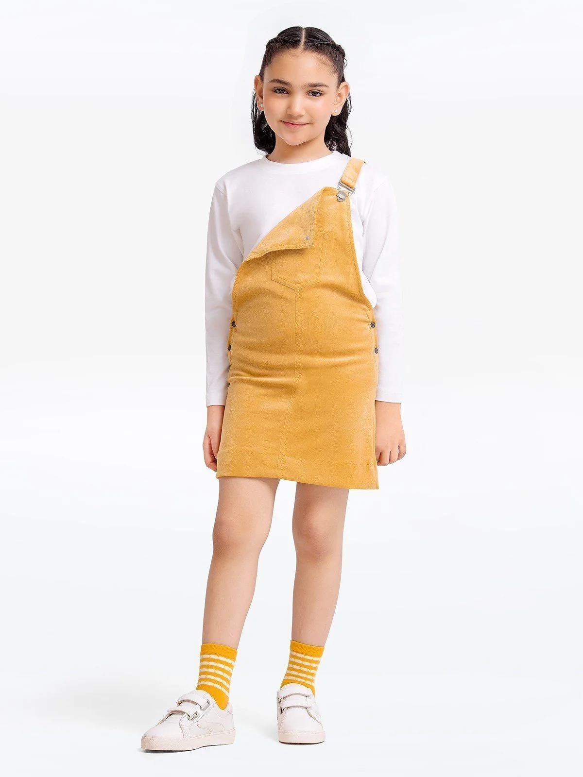 Girl's Golden Dungaree - EGTDC22-001 - Image 3