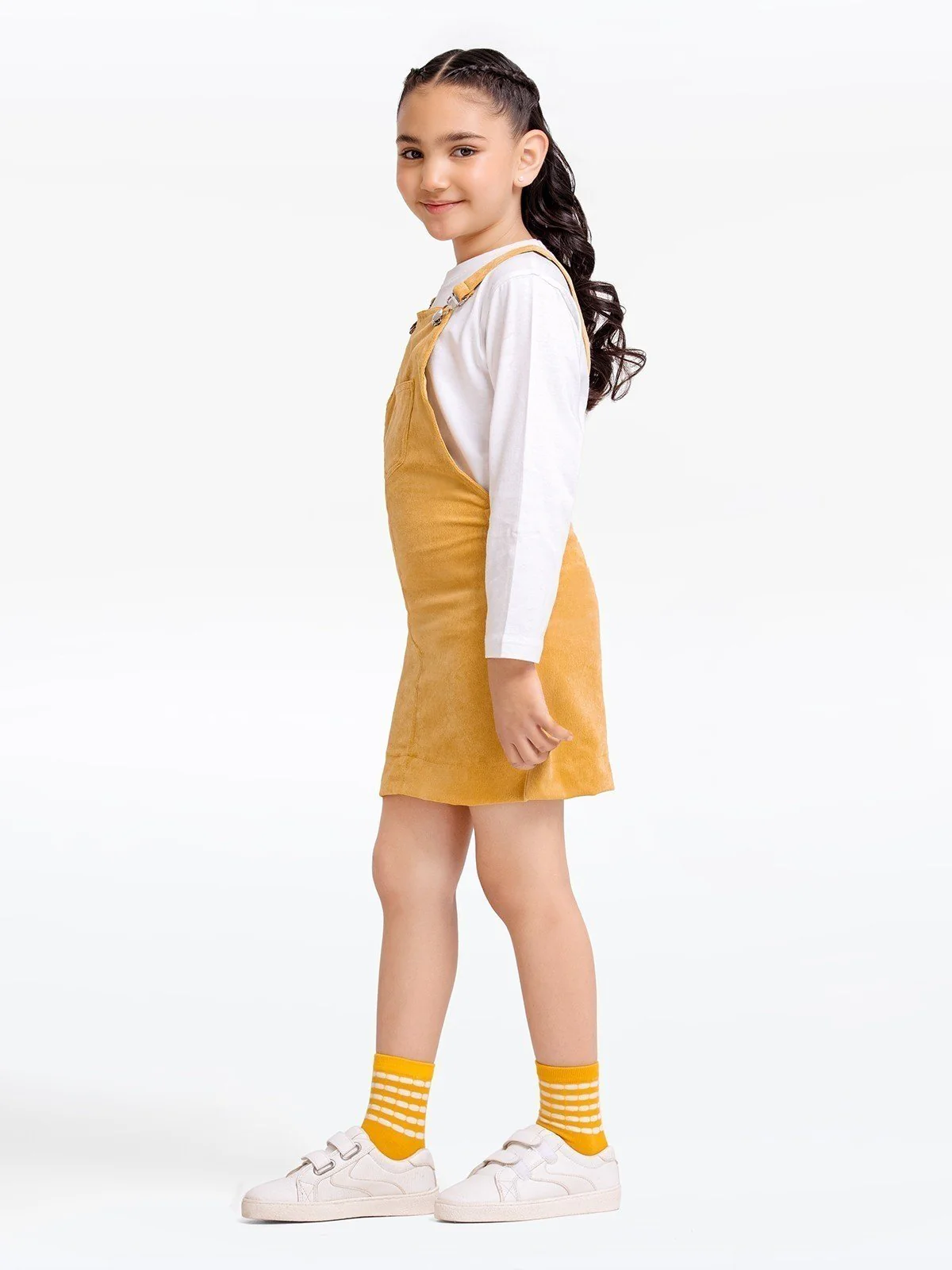 Girl's Golden Dungaree - EGTDC22-001 - Image 4