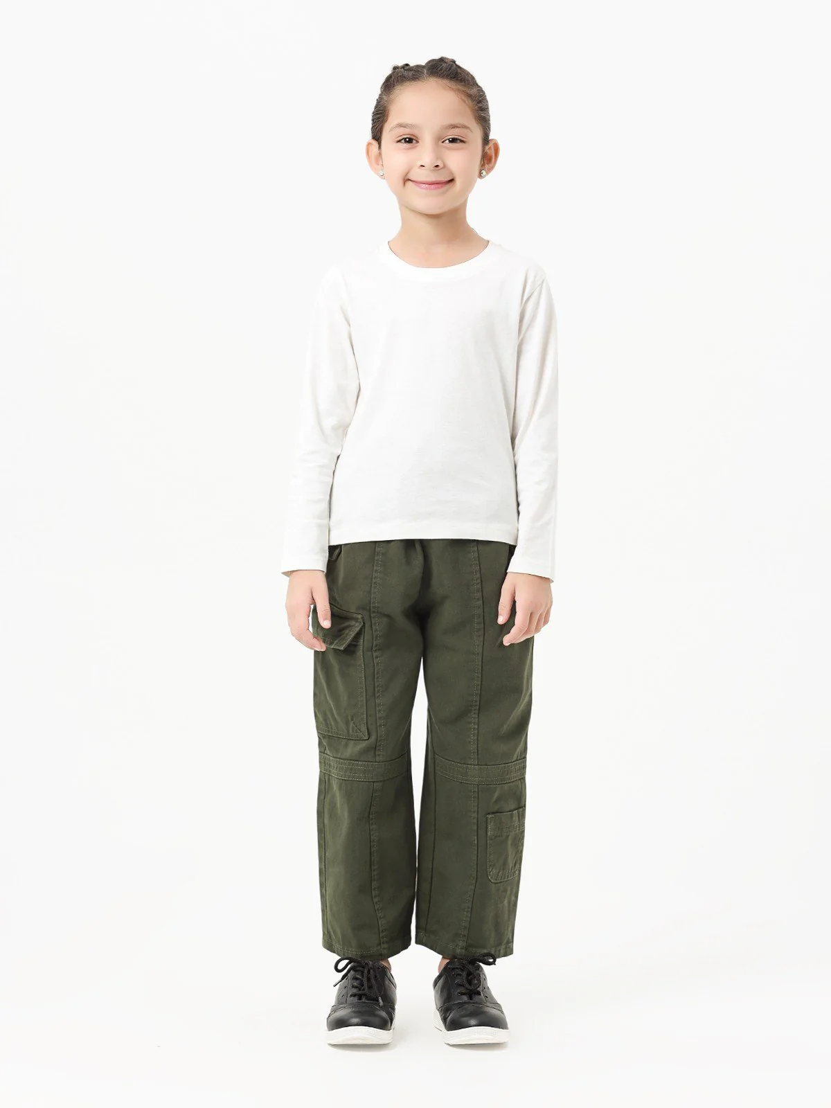 Girl's Green Pant - EGBCP23-001 - Image 2