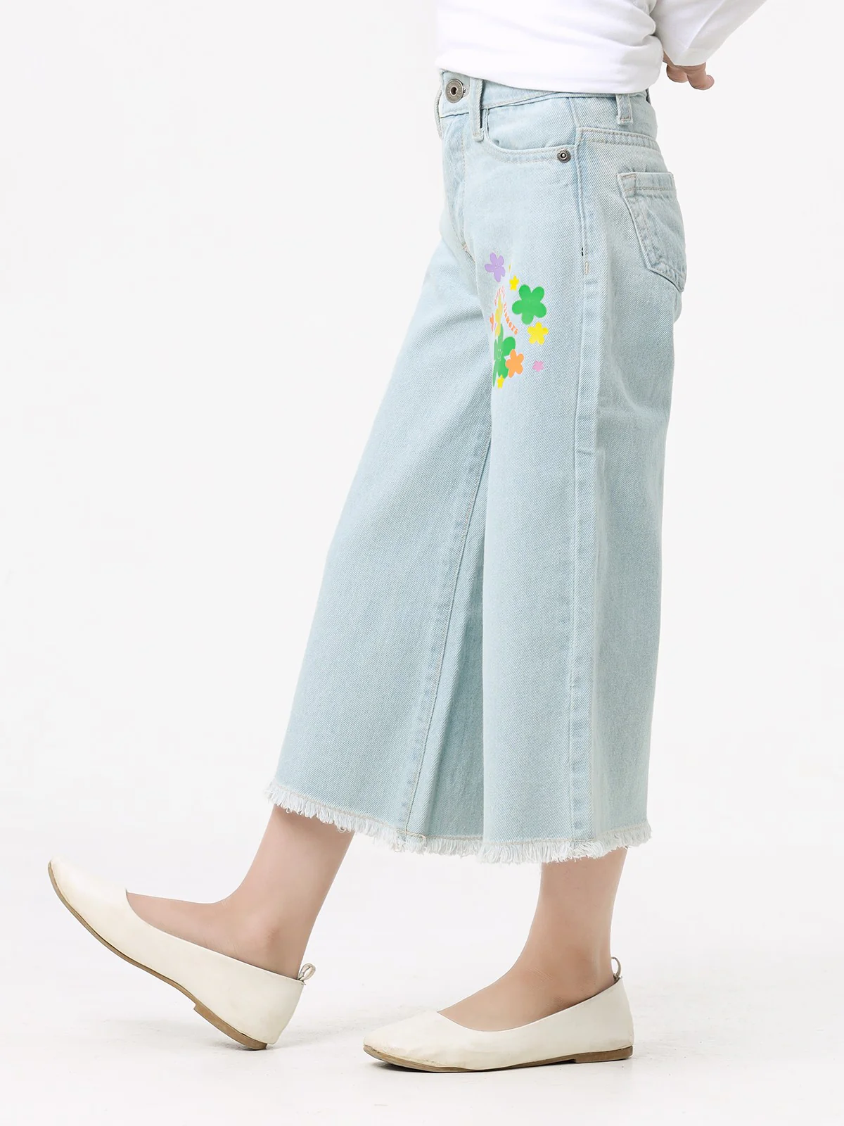 Girl's Ice Blue Pant - EGBPD23-001 - Image 3