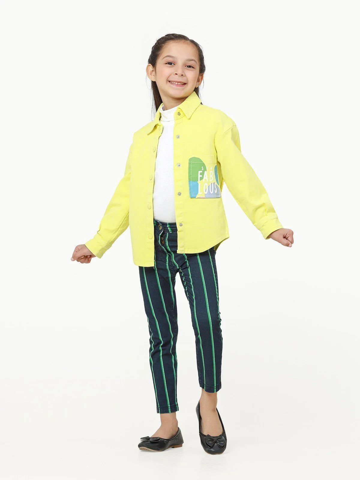Girl's Lemon Jacket - EGTJD22-001 - Image 2