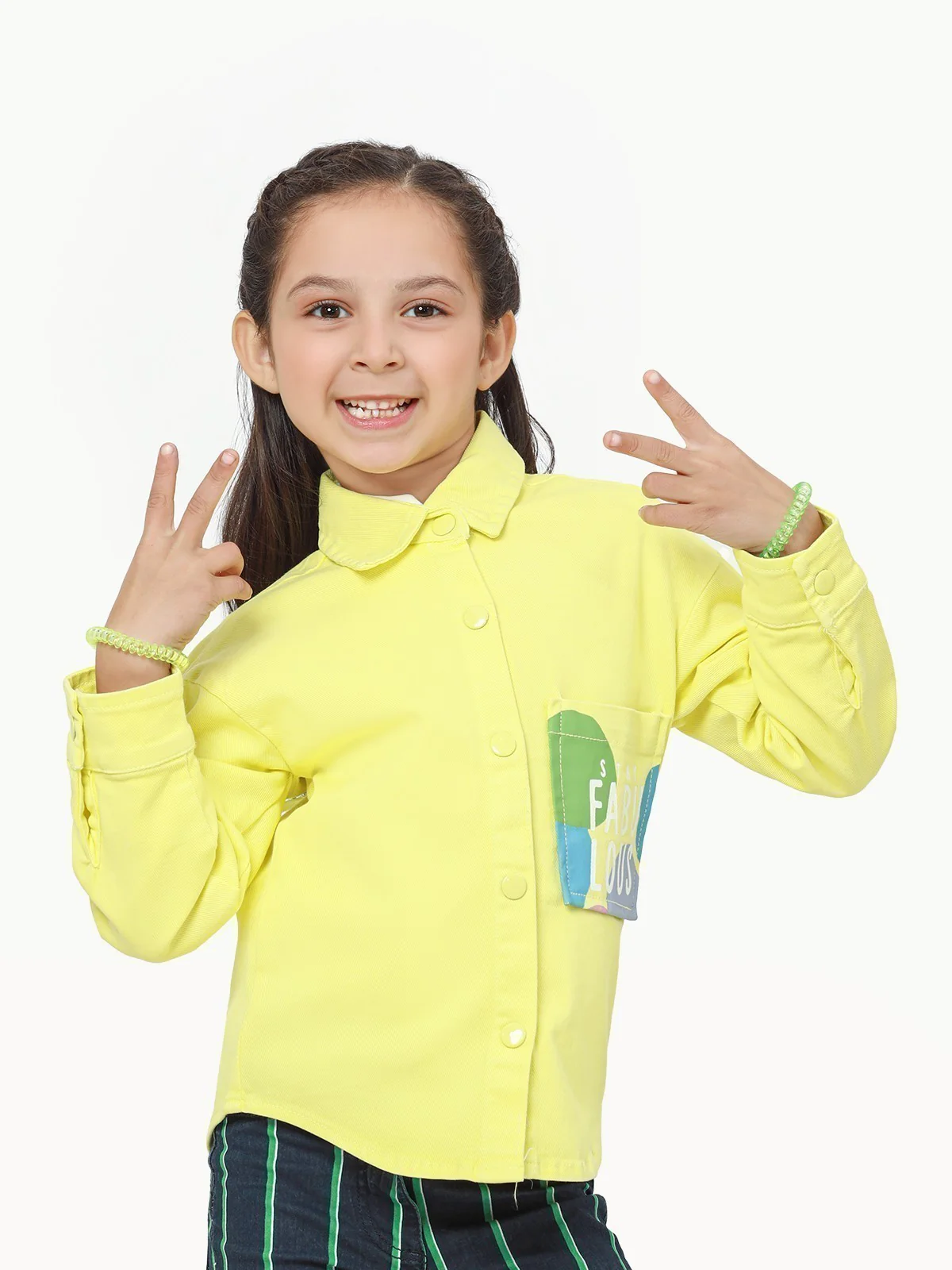 Girl's Lemon Jacket - EGTJD22-001 - Image 3