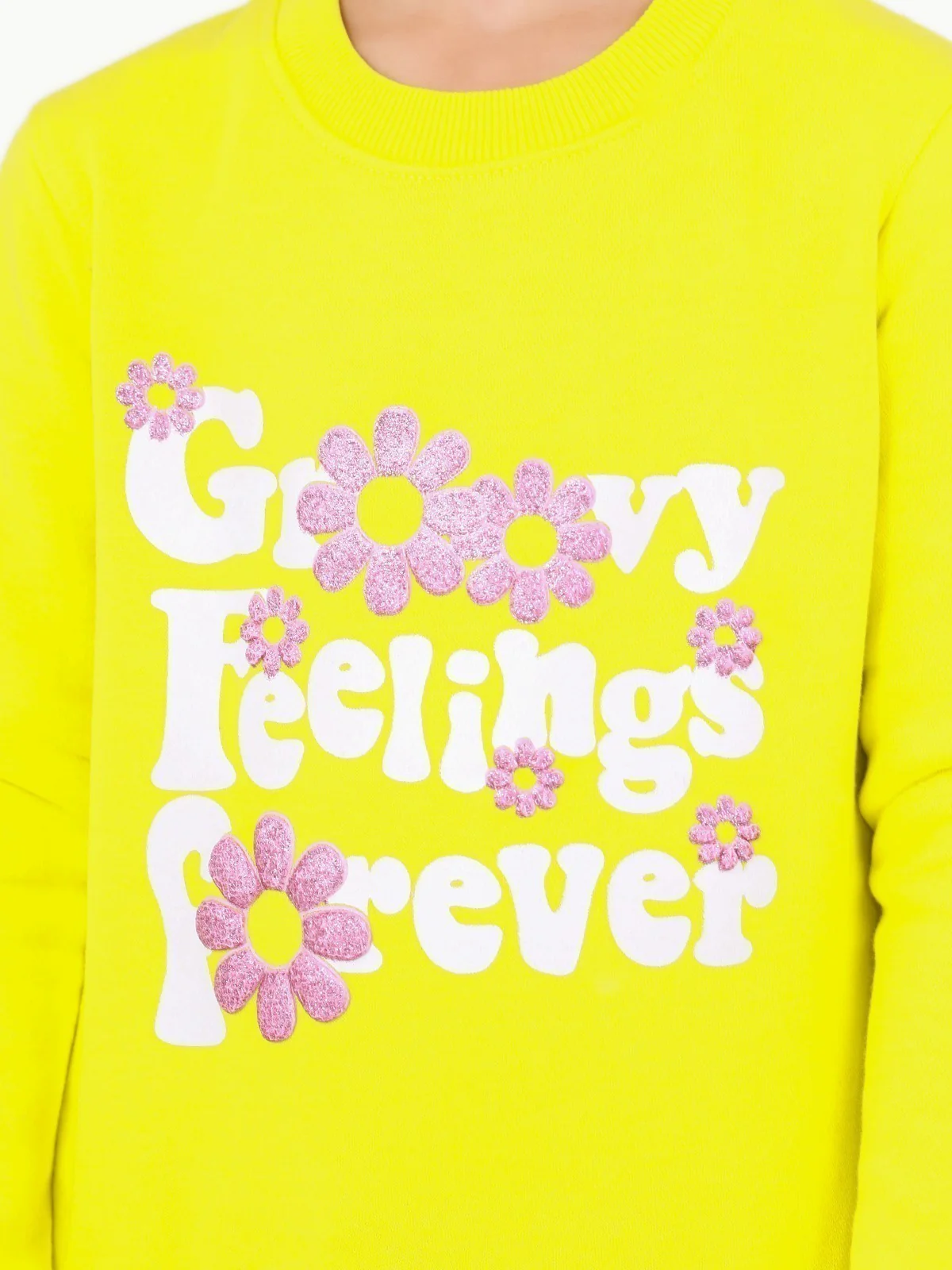 Girl's Lemon Sweatshirt - EGTSS22-002 - Image 5