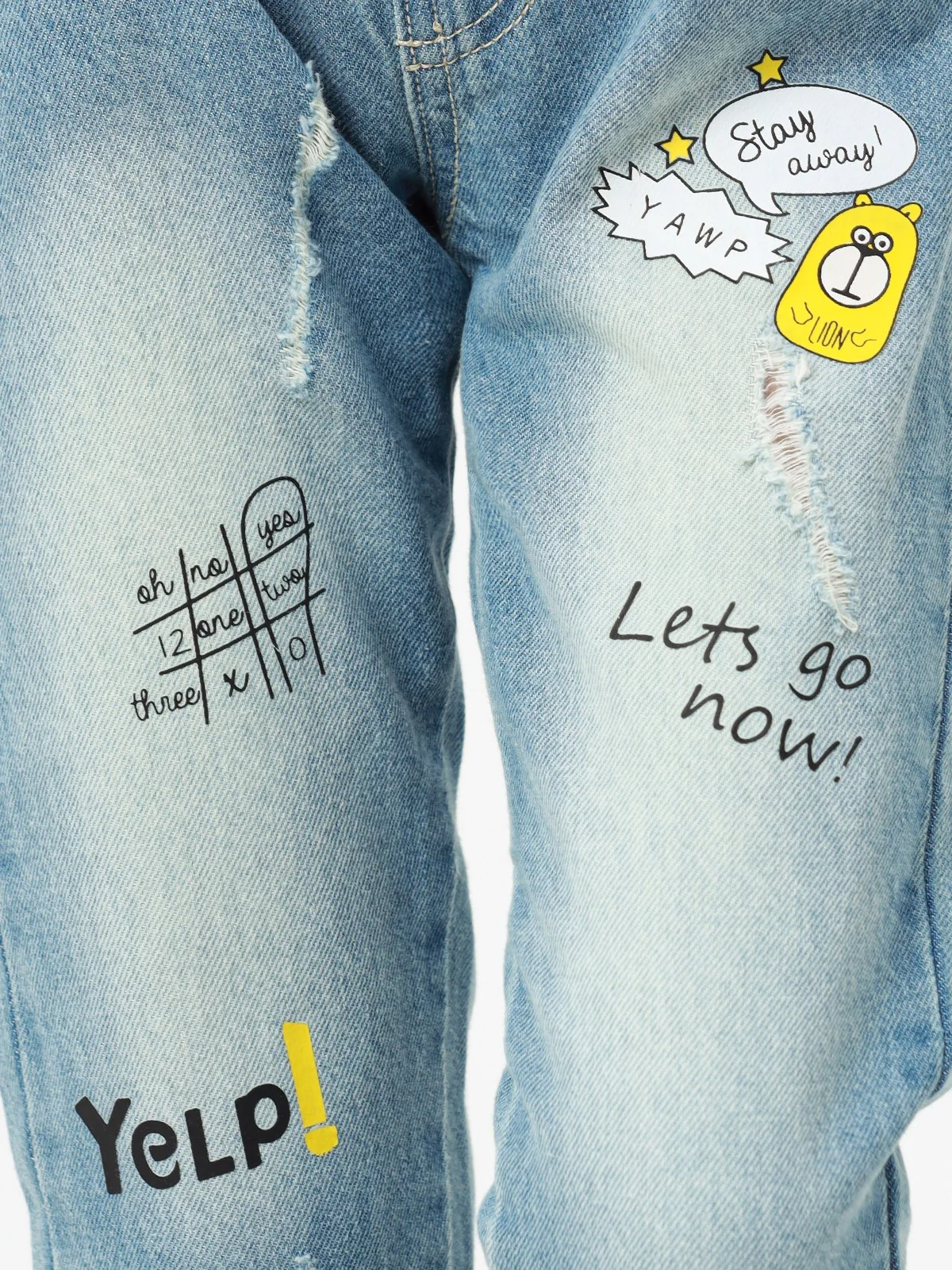 Girl's Light Blue Pant - EGBPD23-002 - Image 5
