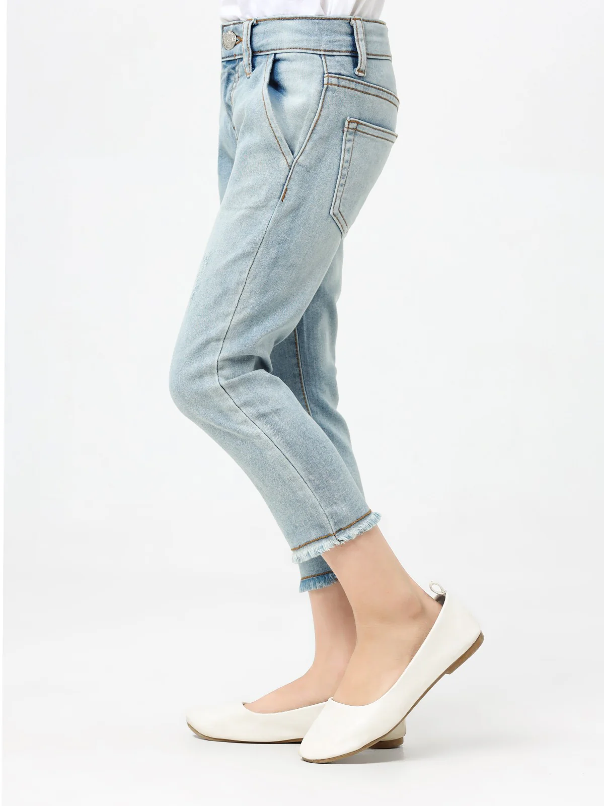 Girl's Light Blue Pant - EGBPD23-011 - Image 3