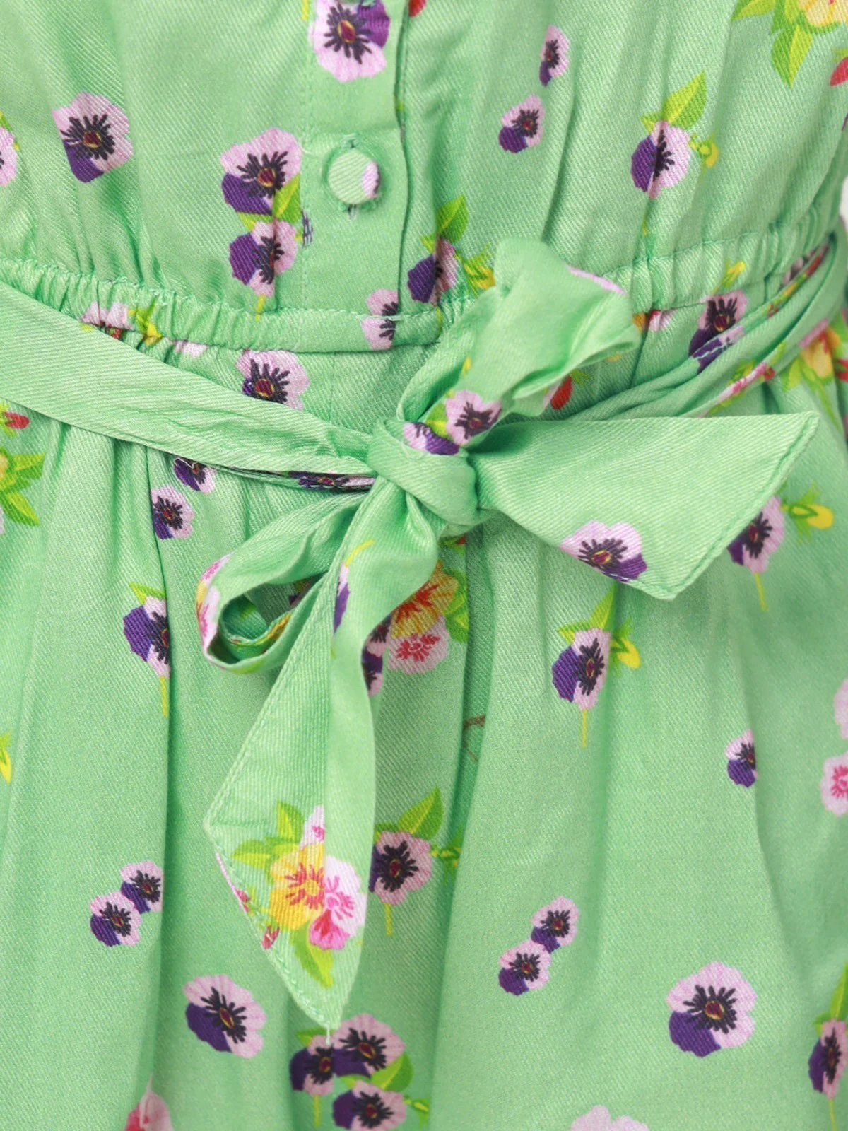 Girl's Light Green Jumpsuit - EGTJSW22-001 - Image 4