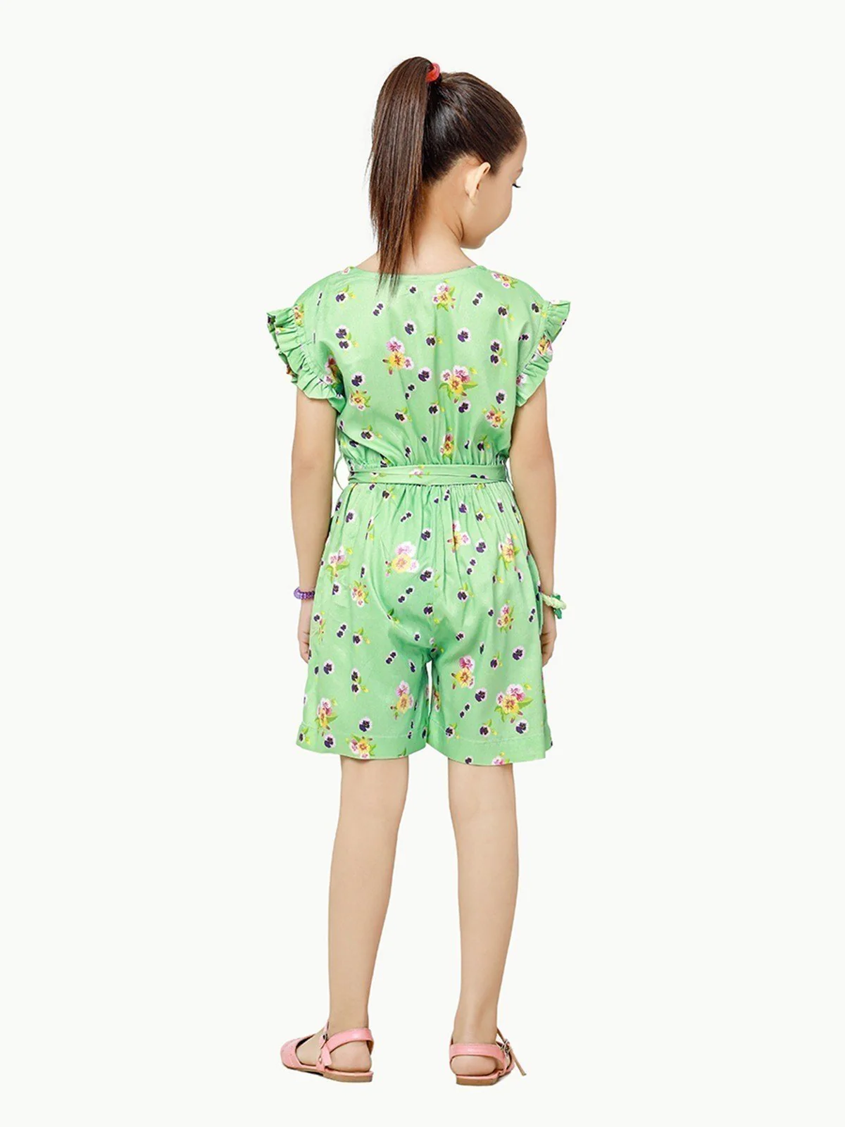 Girl's Light Green Jumpsuit - EGTJSW22-001 - Image 5