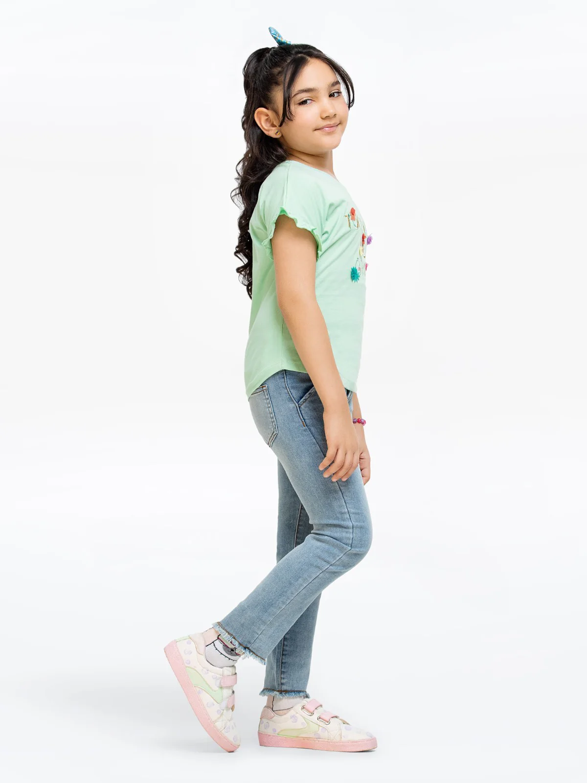 Girl's Light Green Top - EGTK23-004 - Image 4