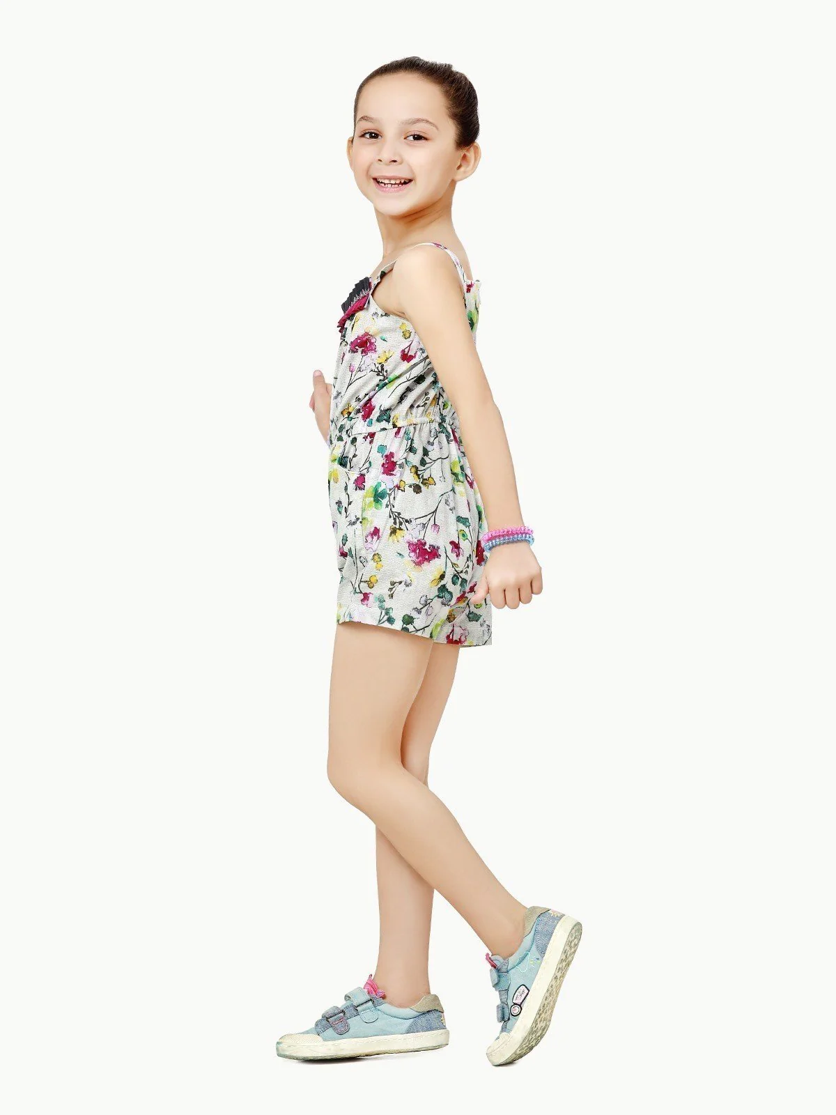 Girl's Light Grey Jumpsuit - EGTJSW22-010 - Image 3