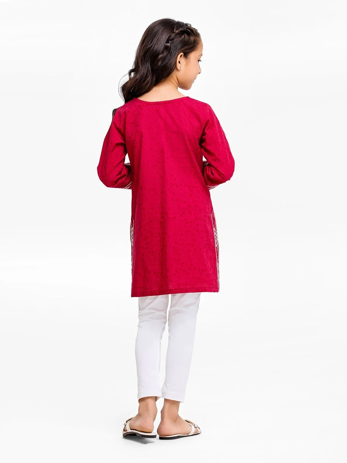 Girls Light Maroon Pret - EGTKS23-70629S - Image 5