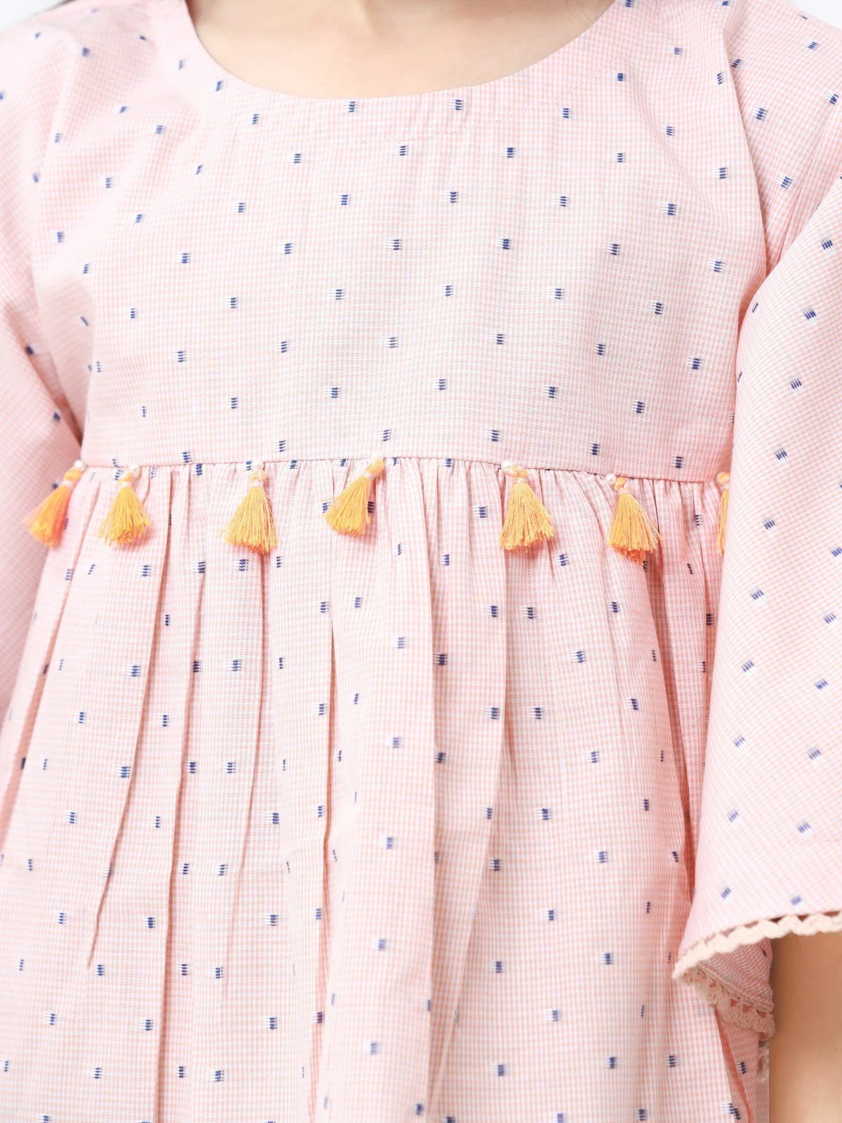 Girl's Light Peach Pret - EGTKP23-70599 - Image 3