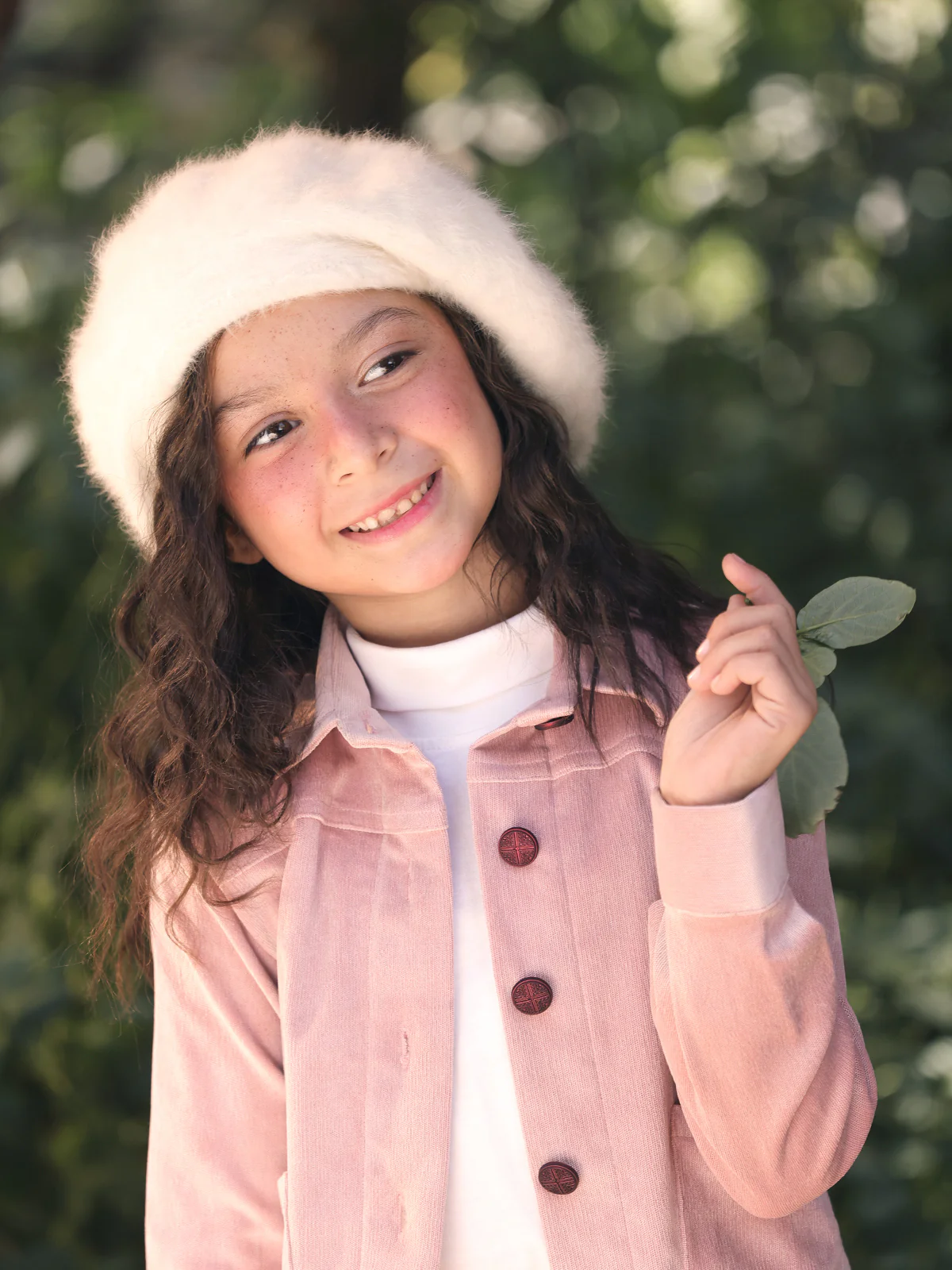 Girl's Light Pink Jacket & Trouser - EGTJ2P22-002 - Image 4